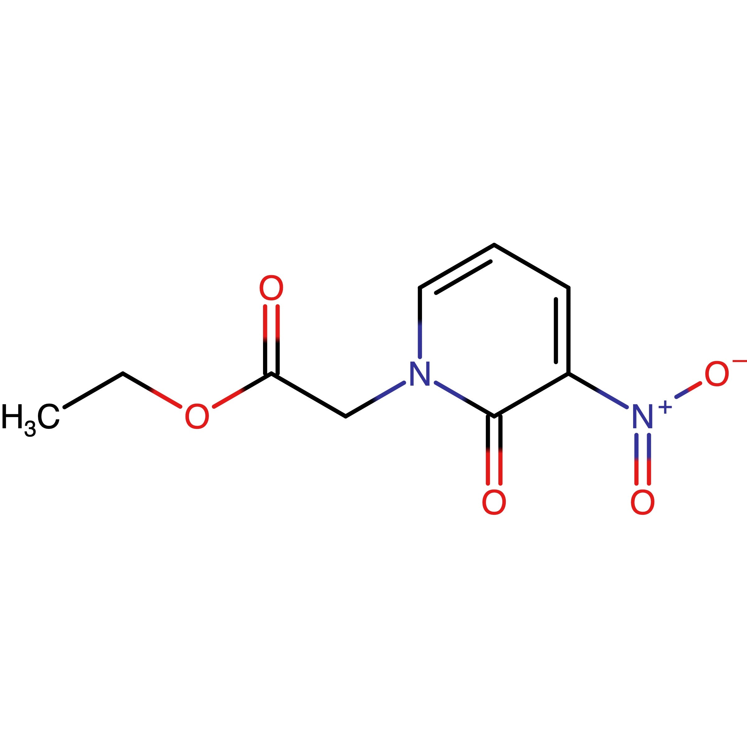 CAS 147283-76-9 | Ethyl 2-(3-nitro-2-oxopyridin-1(2H)-yl)acetate | MFCD12407835