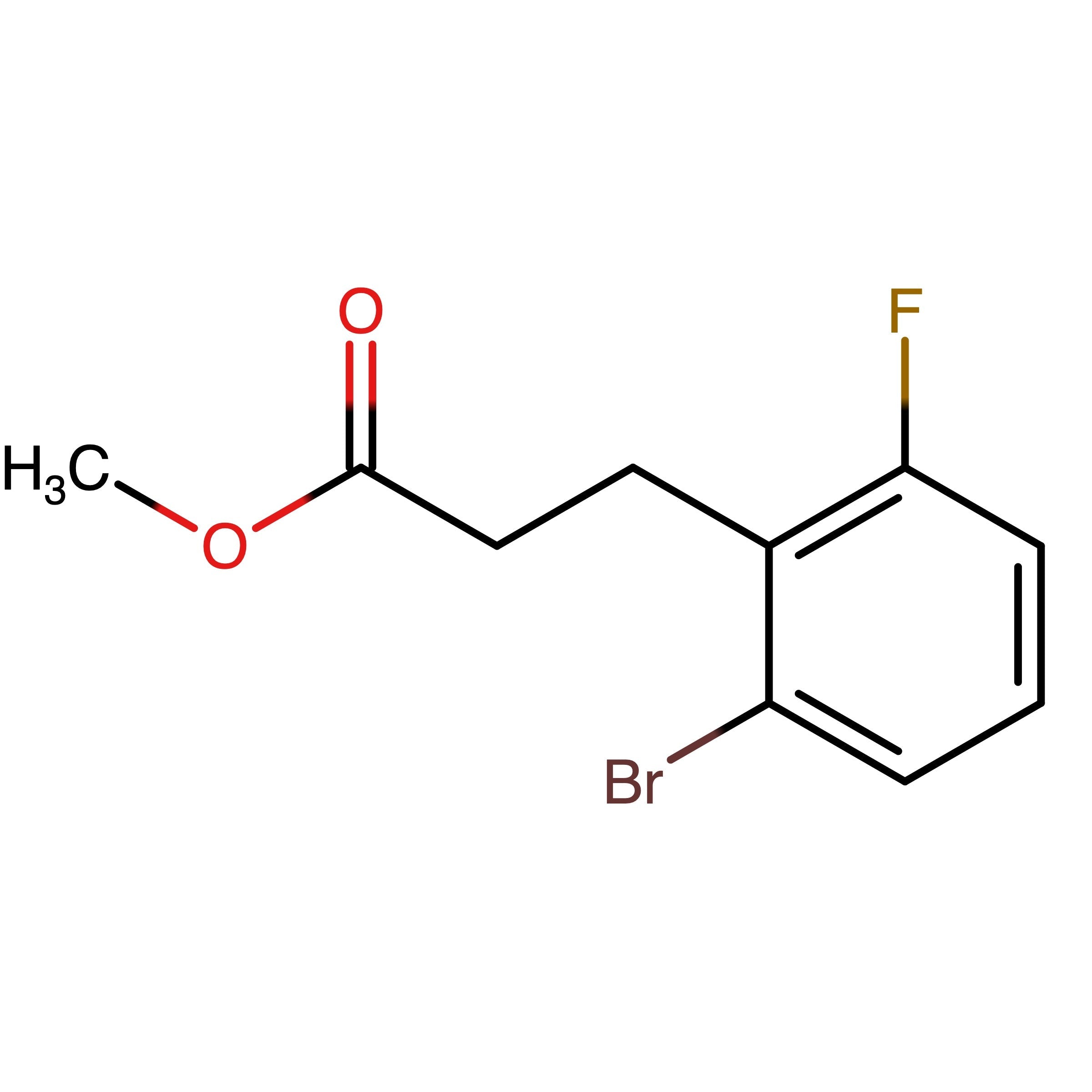 CAS 1261829-23-5 | Methyl 2-bromo-6-fluorobenzenepropanoate