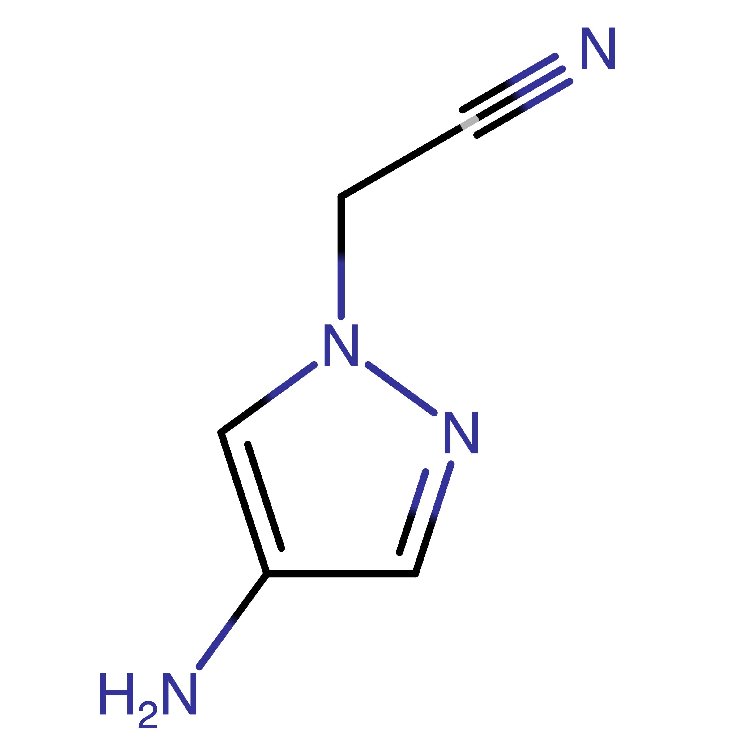 CAS 1152842-04-0 | 2-(4-Amino-1H-pyrazol-1-yl)acetonitrile | MFCD11128213