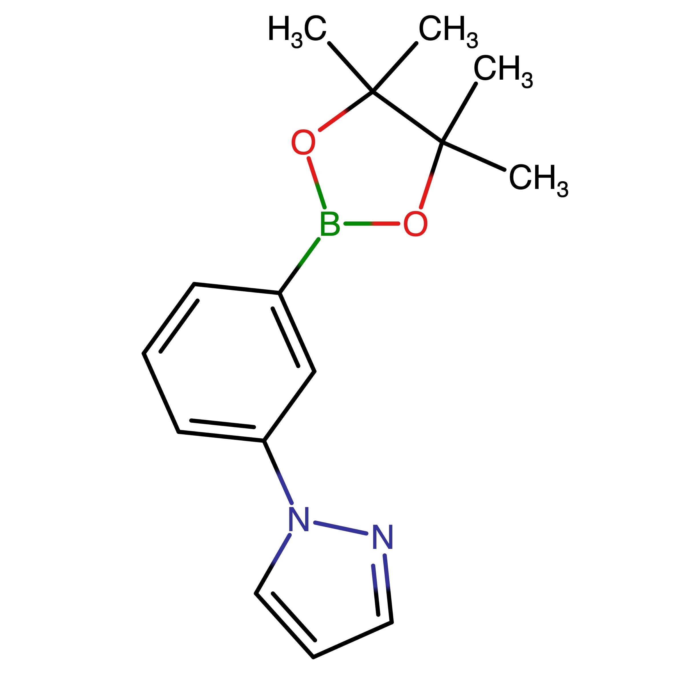 CAS 852227-94-2 | 1-[3-(4,4,5,5-Tetramethyl-1,3,2-dioxaborolan-2-yl)phenyl]-1H-pyrazole | MFCD07368520