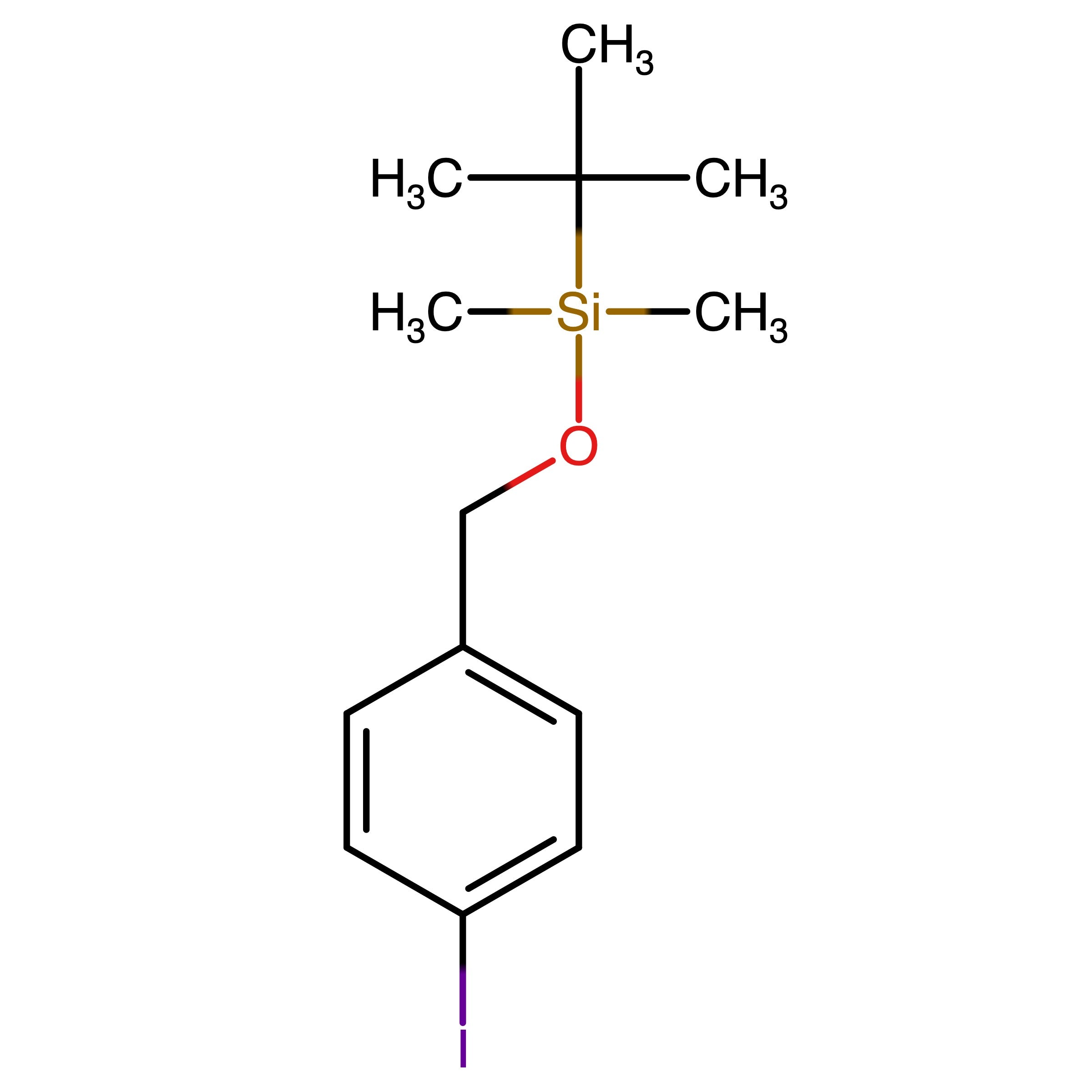 CAS 147283-96-3 | tert-Butyl[(4-iodophenyl)methoxy]dimethylsilane | MFCD28397388