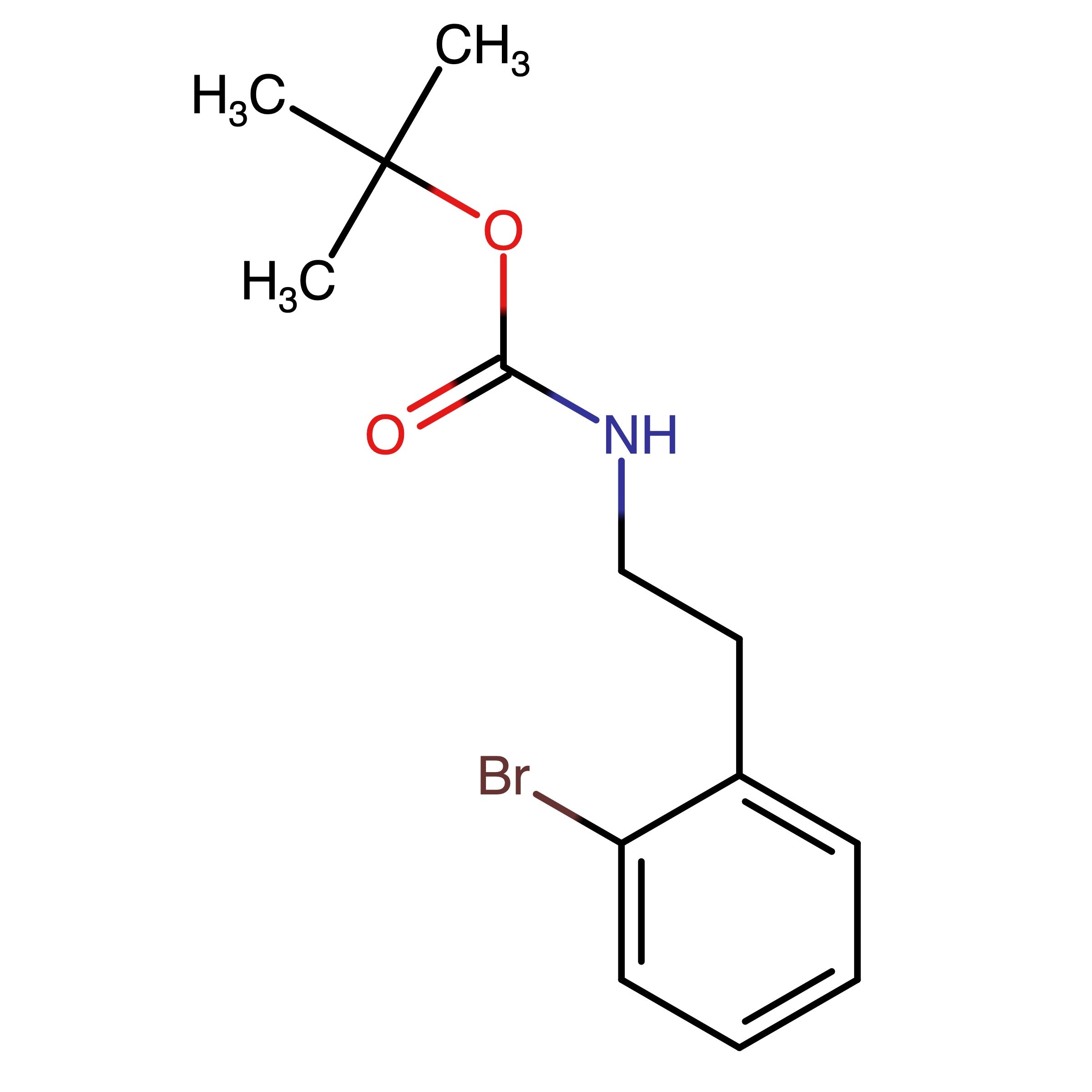 CAS 171663-06-2 | tert-Butyl 2-bromophenethylcarbamate | MFCD11042236