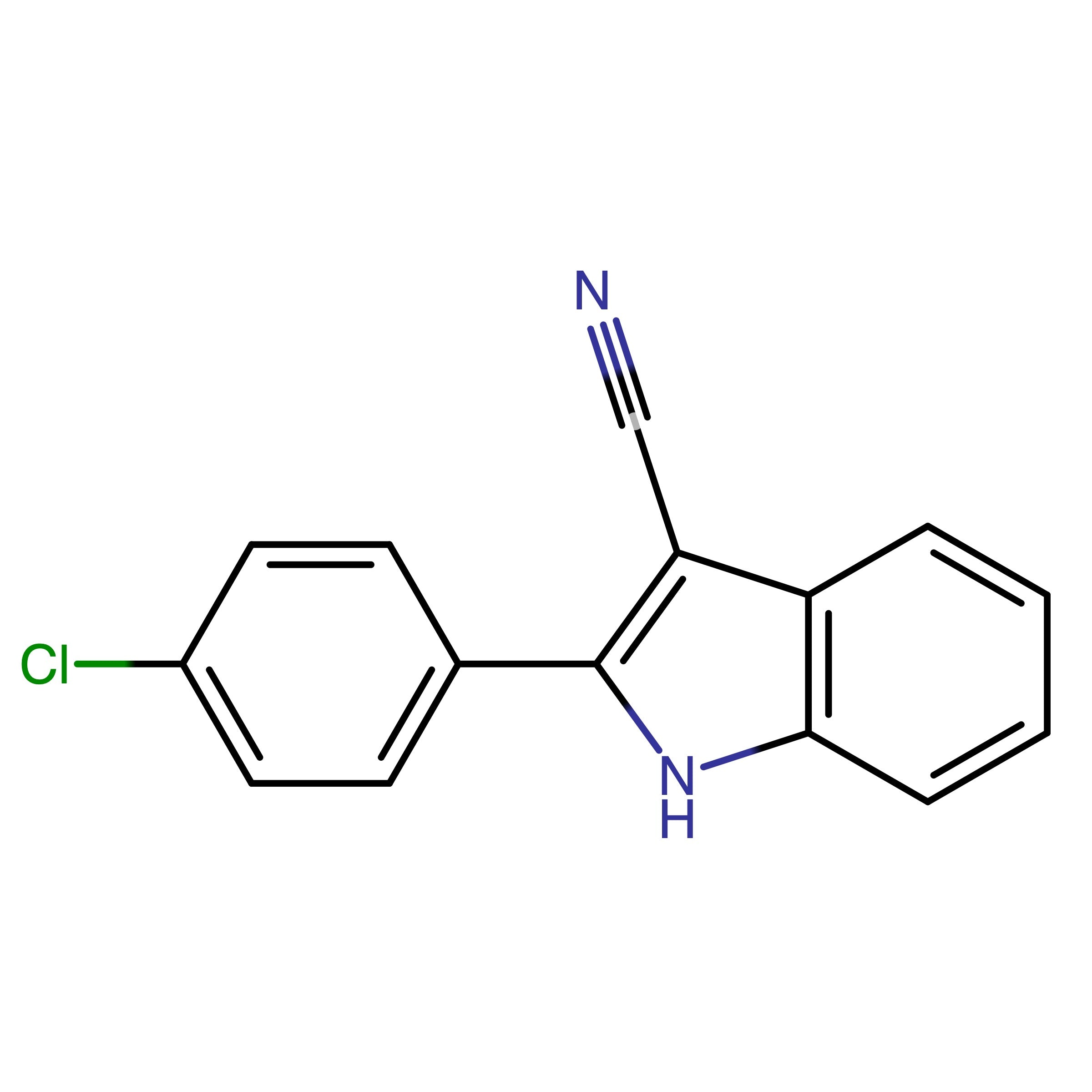 CAS 938374-64-2 | 2-(4-Chlorophenyl)-1h-indole-3-carbonitrile | MFCD11589209