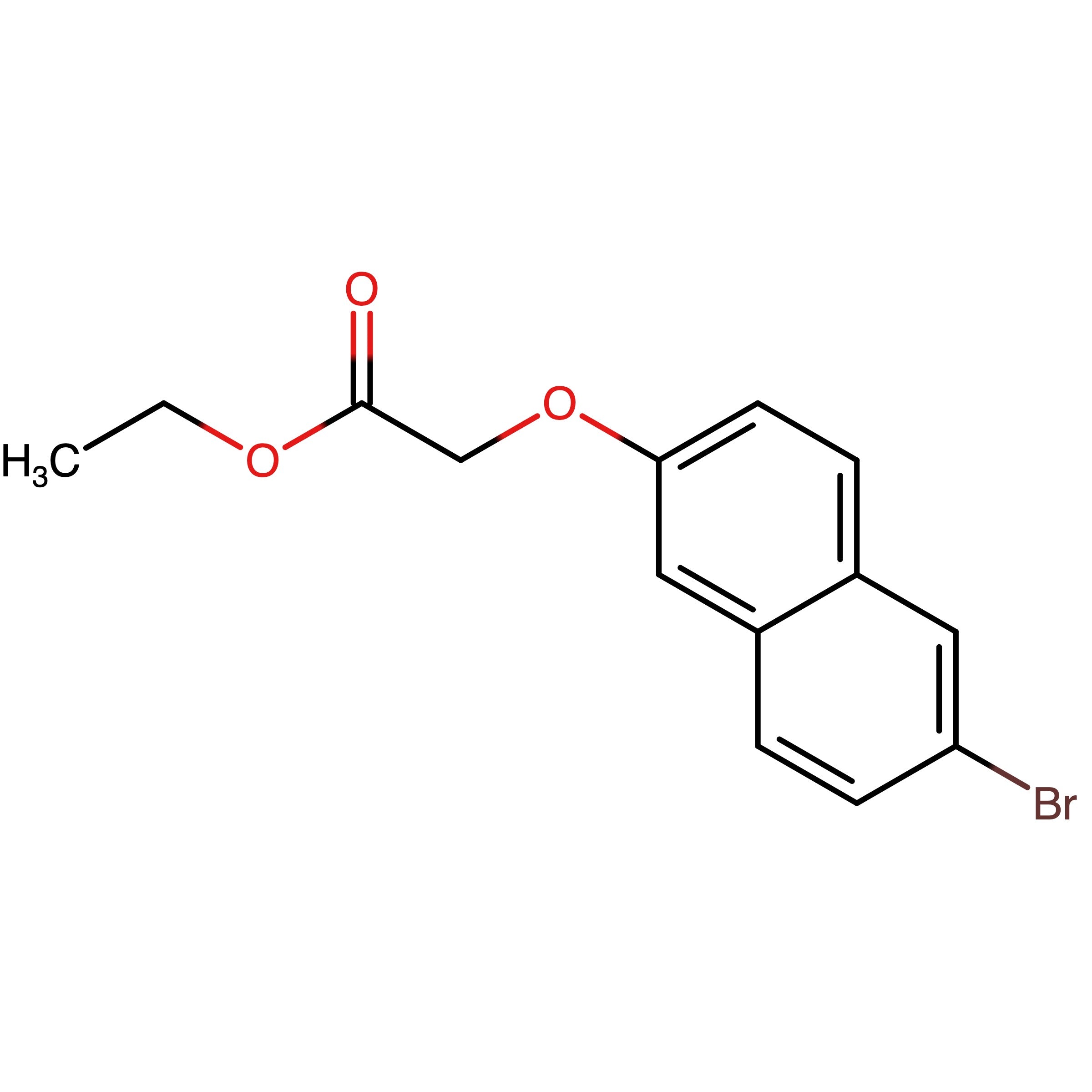 CAS 153291-12-4 | Ethyl 2-(6-bromonaphthalen-2-yloxy)acetate | MFCD00245482