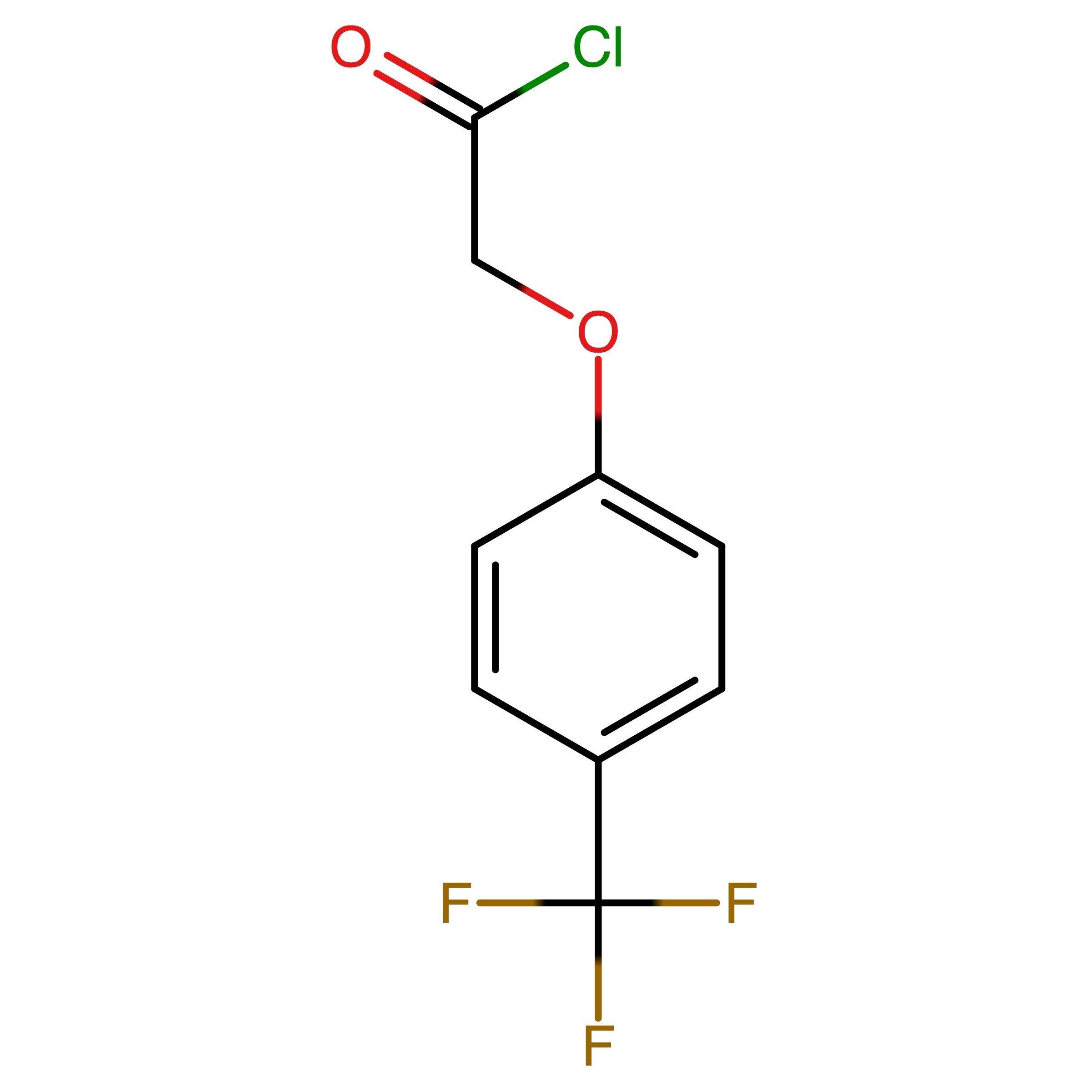 CAS 67273-84-1 | 2-[4-(Trifluoromethyl)phenoxy]acetyl chloride