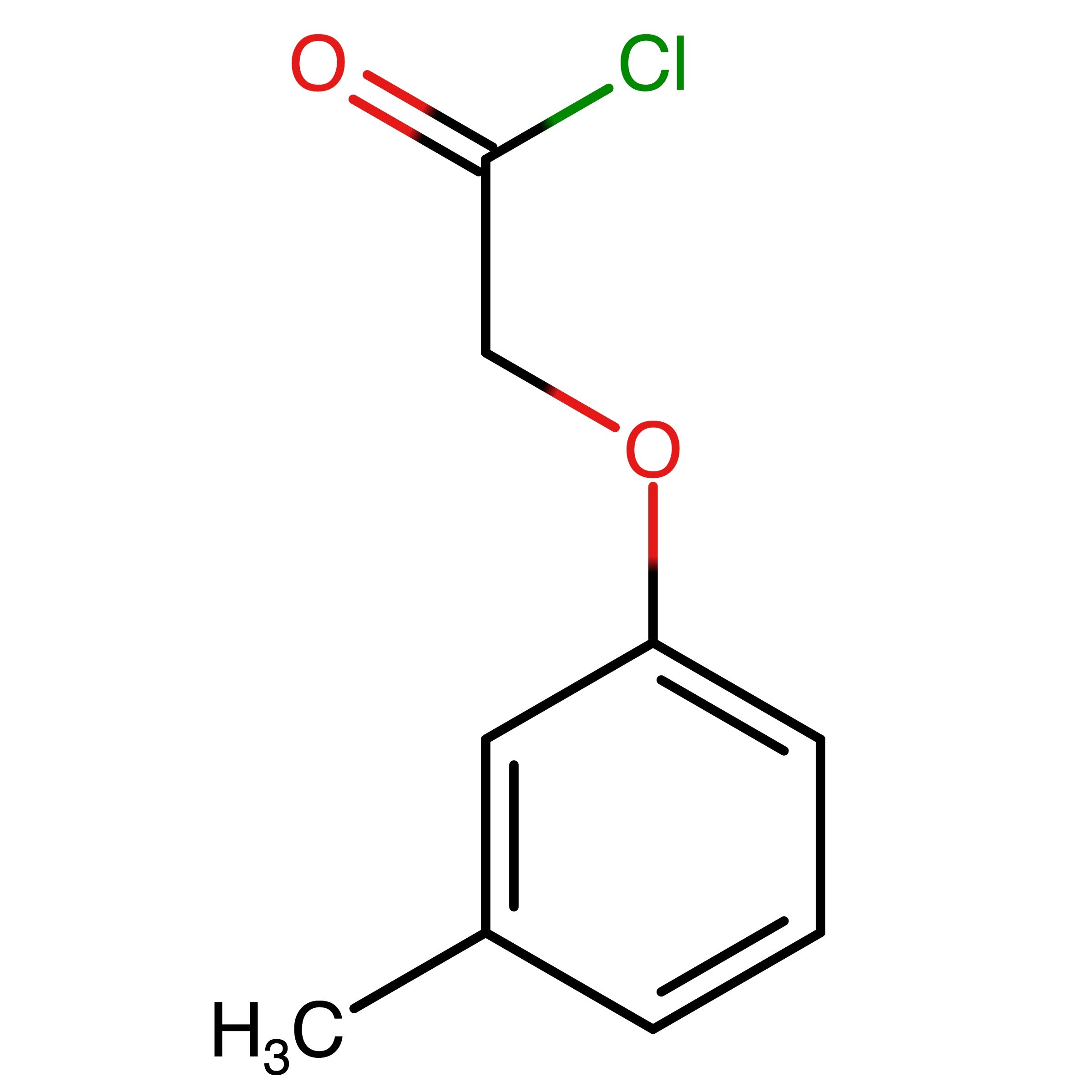 CAS 40926-72-5 | 2-(3-Methylphenoxy)acetyl chloride | MFCD00235217