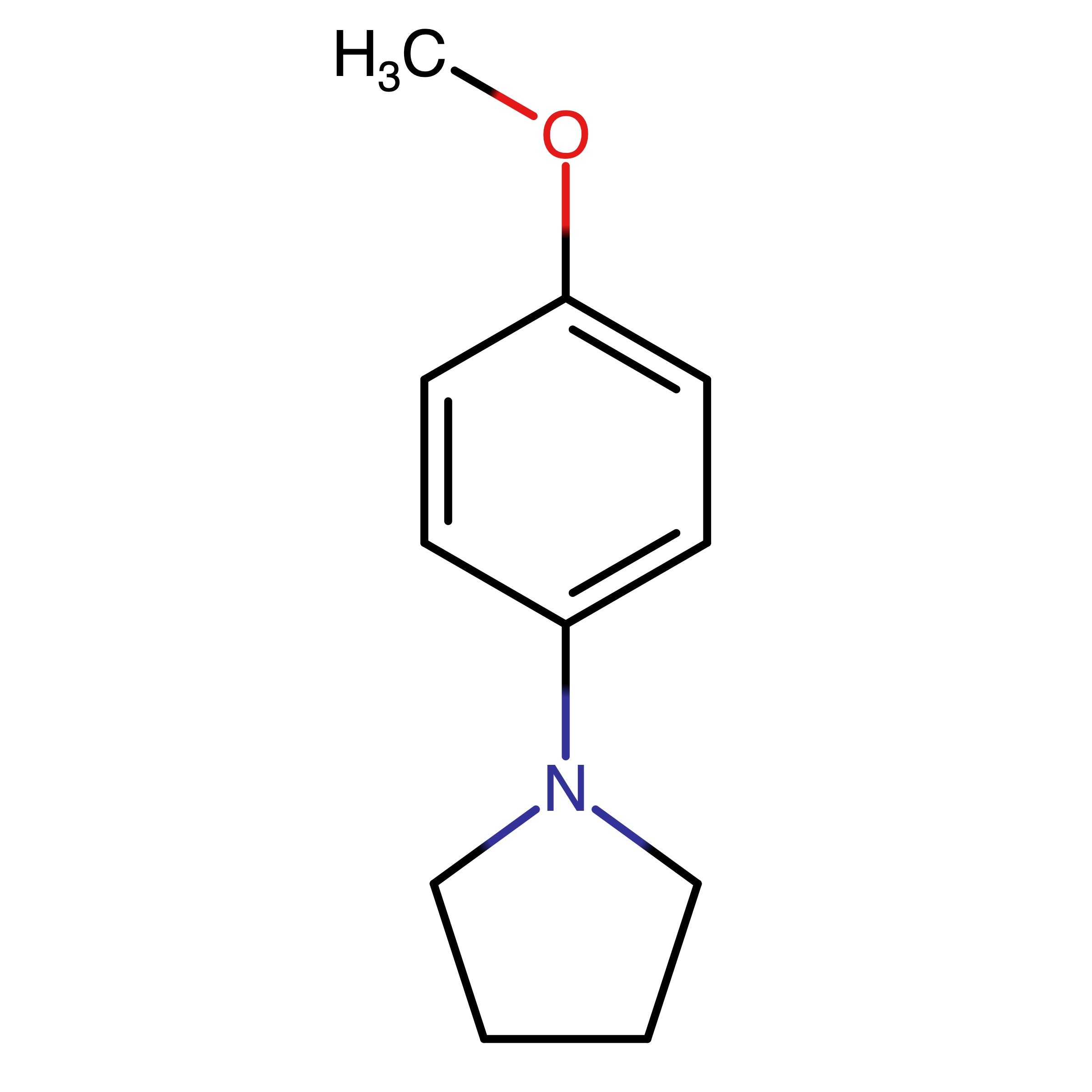 CAS 54660-04-7 | 1-(4-Methoxyphenyl)pyrrolidine | MFCD00598412