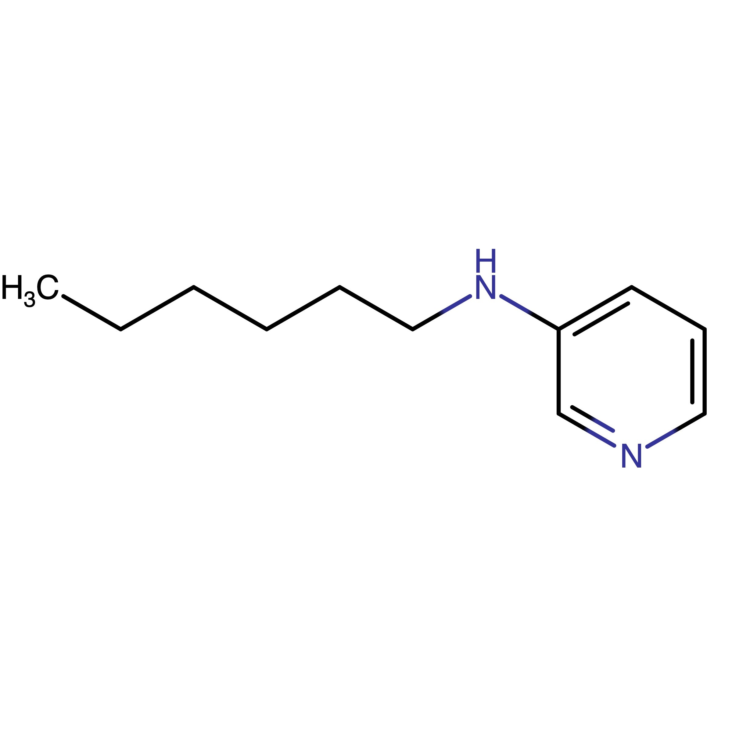 CAS 183135-52-6 | N-Hexyl-3-pyridinamine