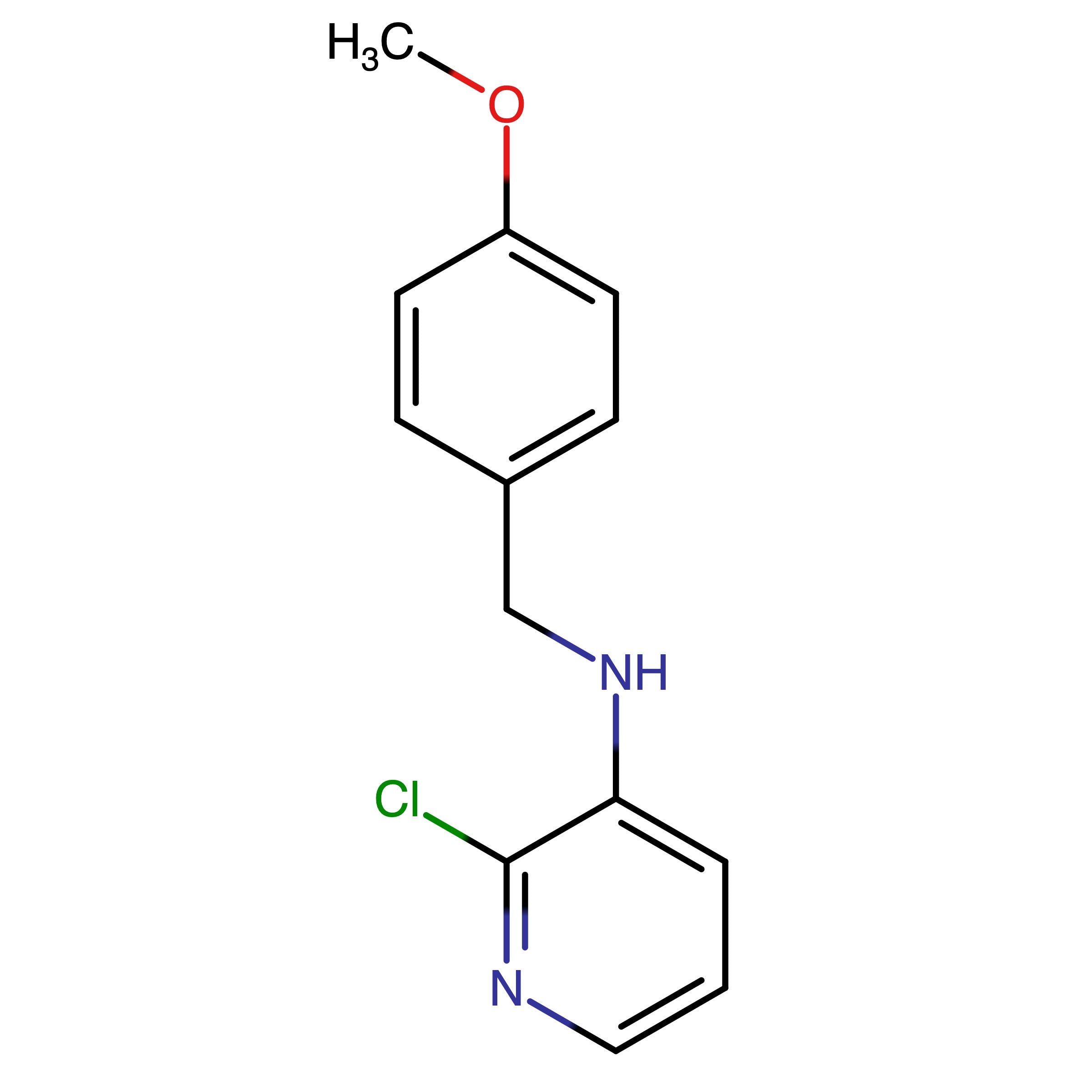 CAS 906371-79-7 | 2-Chloro-N-[(4-methoxyphenyl)methyl]-3-pyridinamine