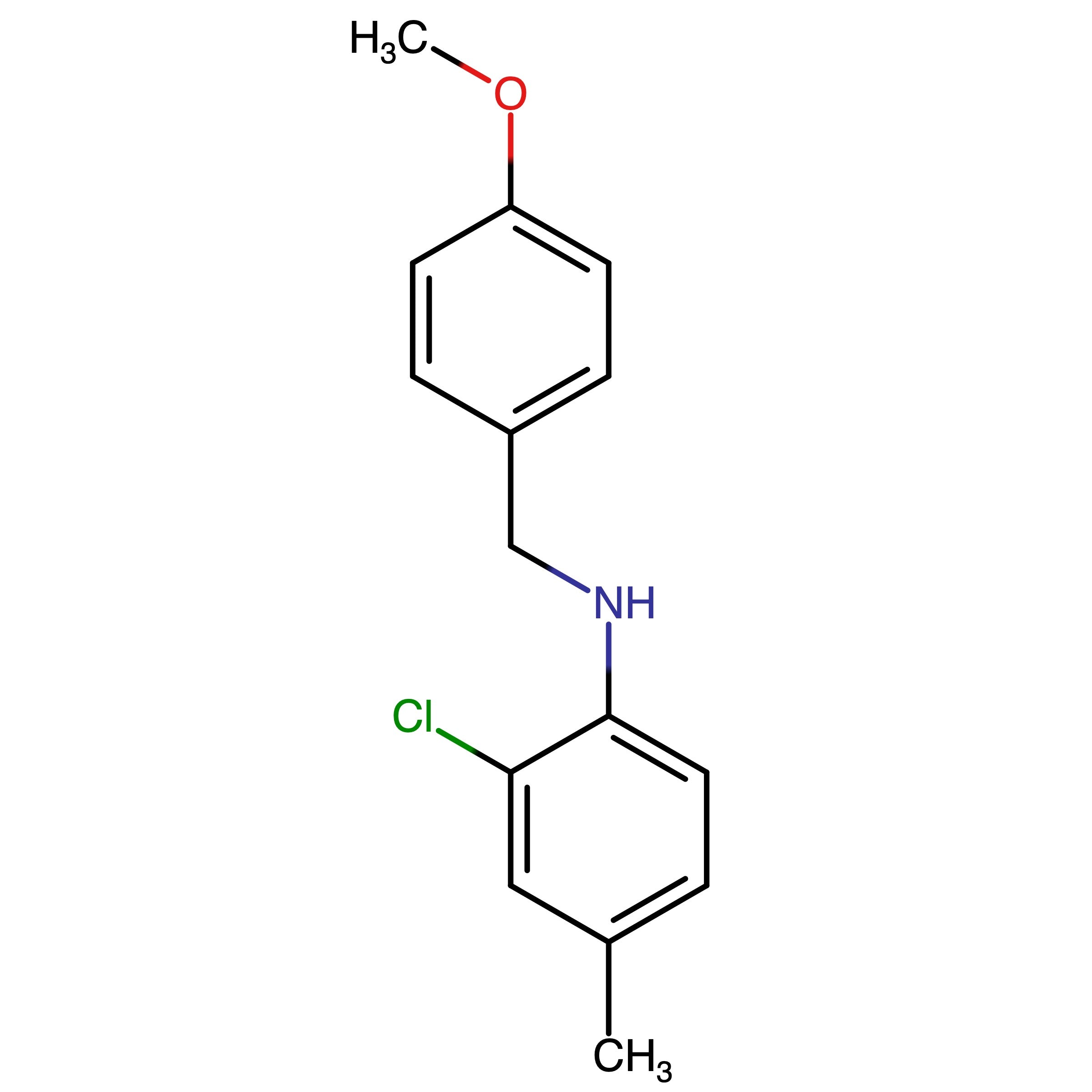 CAS 906371-84-4 | N-(2-Chloro-4-methylphenyl)-4-methoxybenzenemethanamine