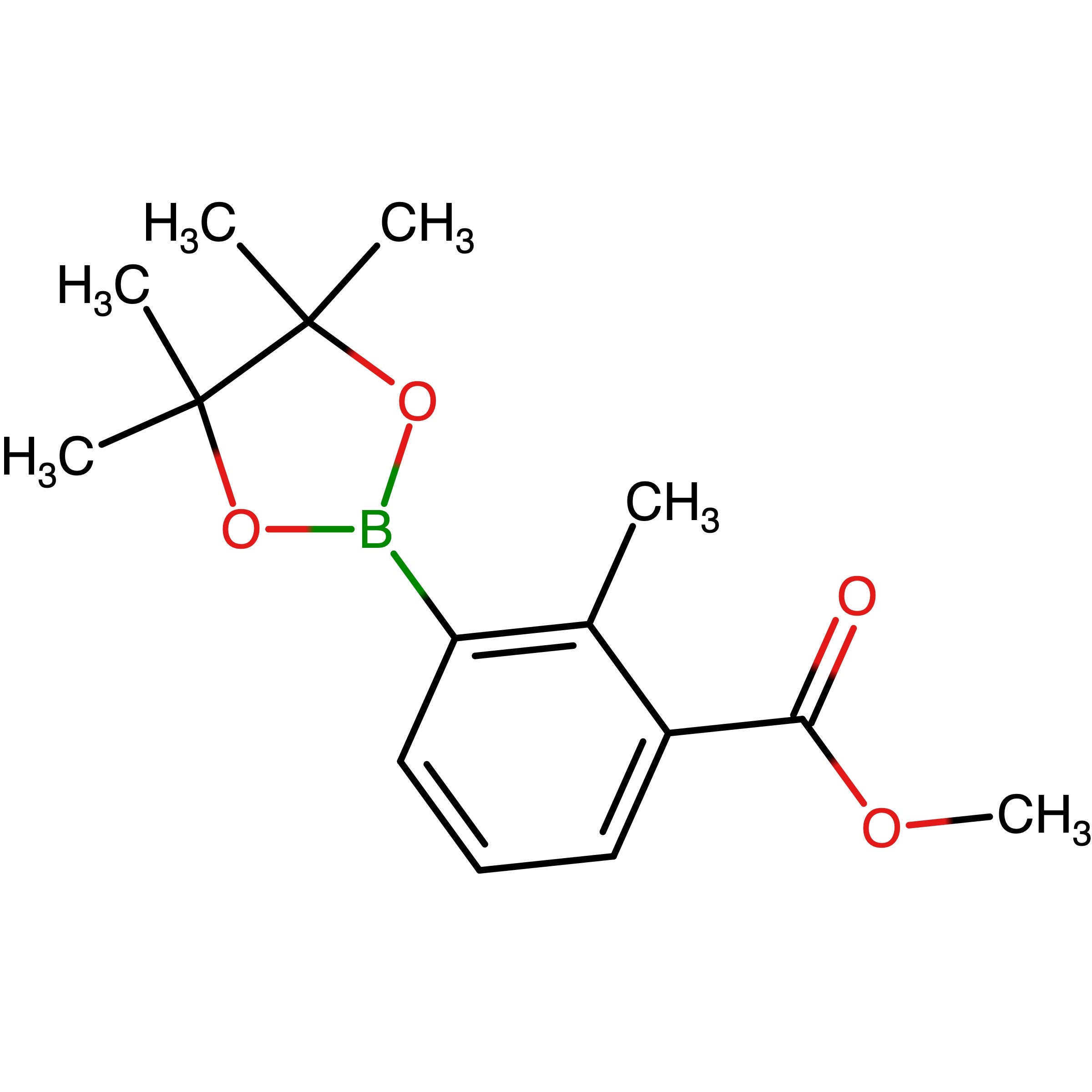 CAS 955929-54-1 | Methyl 2-methyl-3-(4,4,5,5-tetramethyl-1,3,2-dioxaborolan-2-yl)benzoate | MFCD13190786