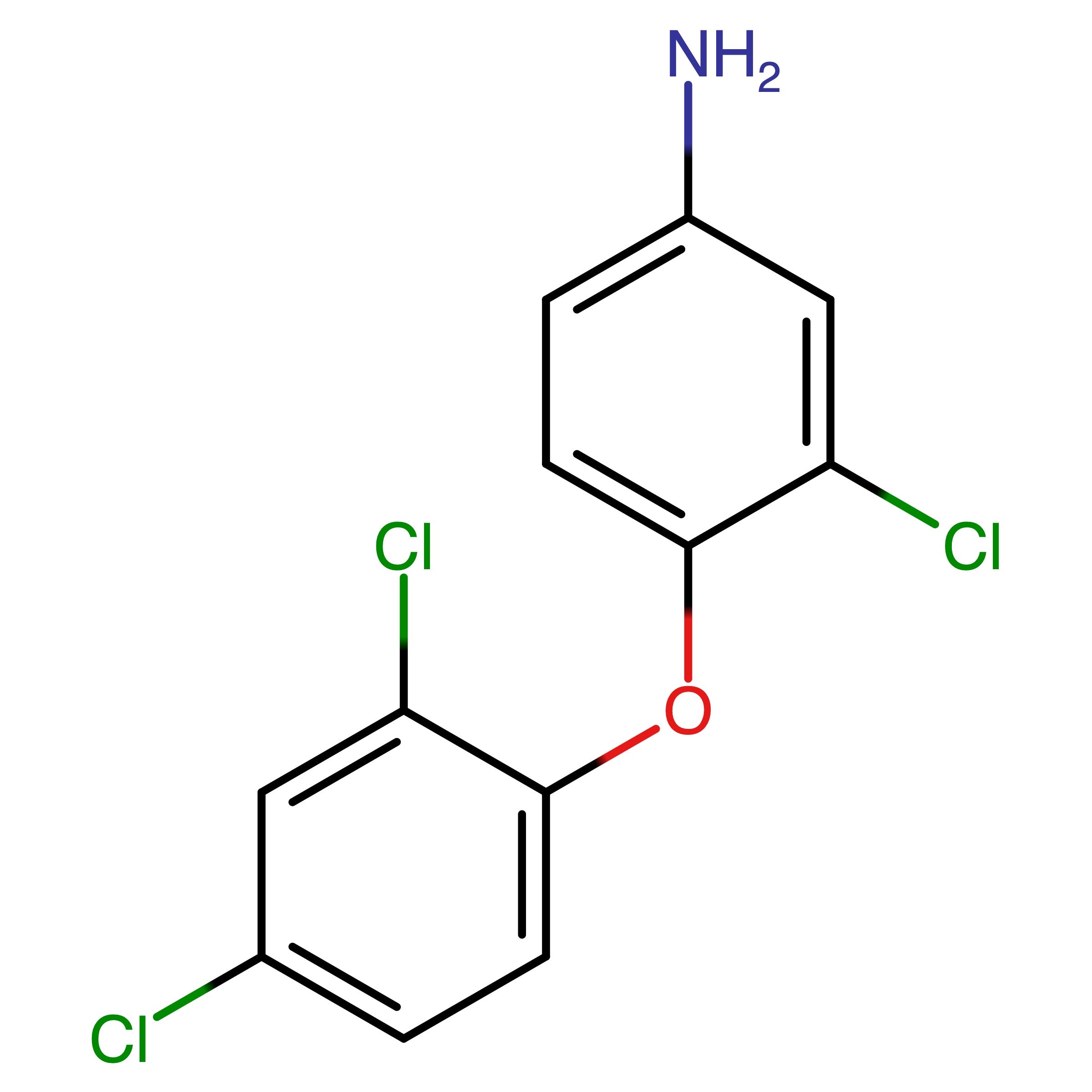 CAS 56966-58-6 | 3-Chloro-4-(2,4-dichlorophenoxy)benzenamine