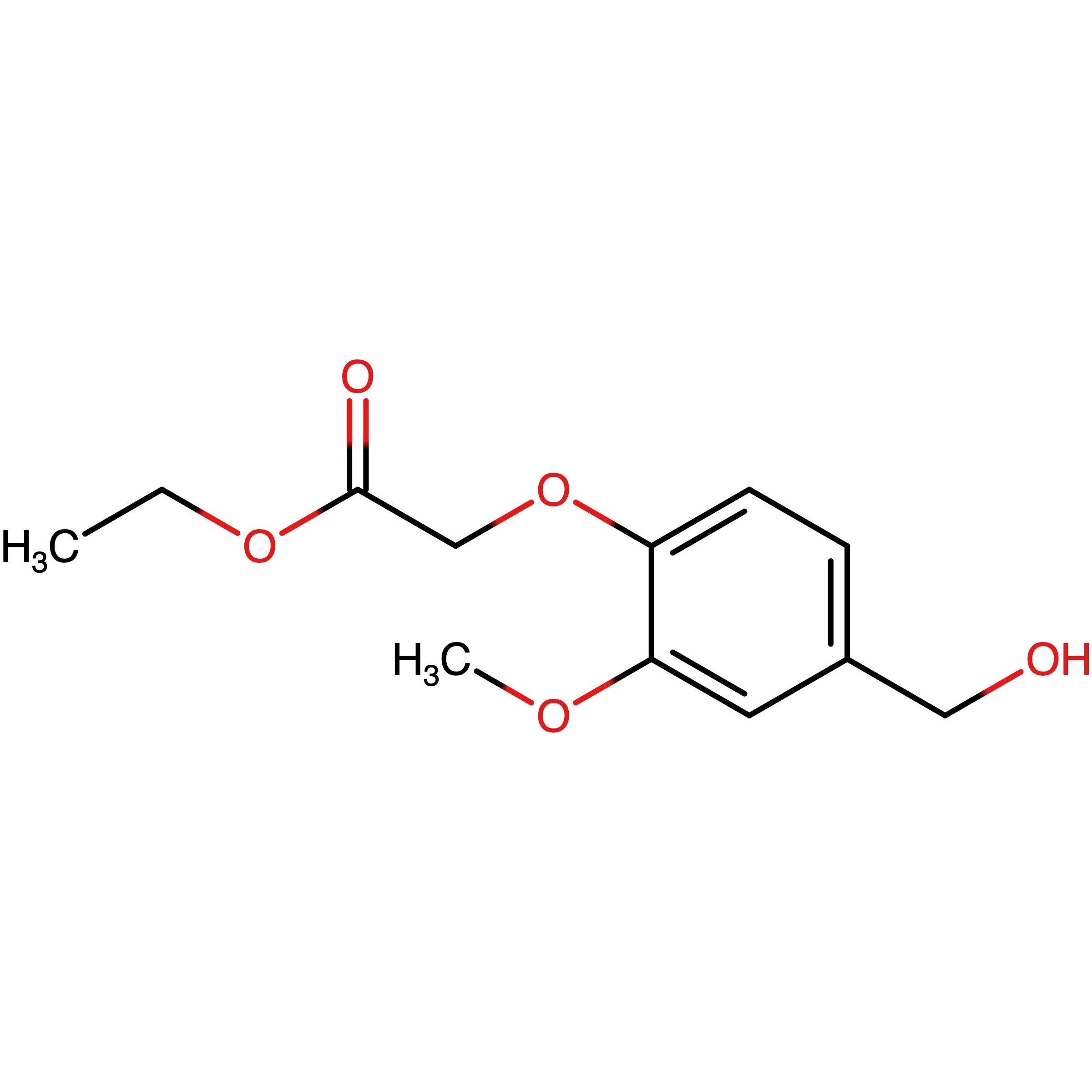 CAS 103258-65-7 | Ethyl 2-[4-(hydroxymethyl)-2-methoxyphenoxy]acetate