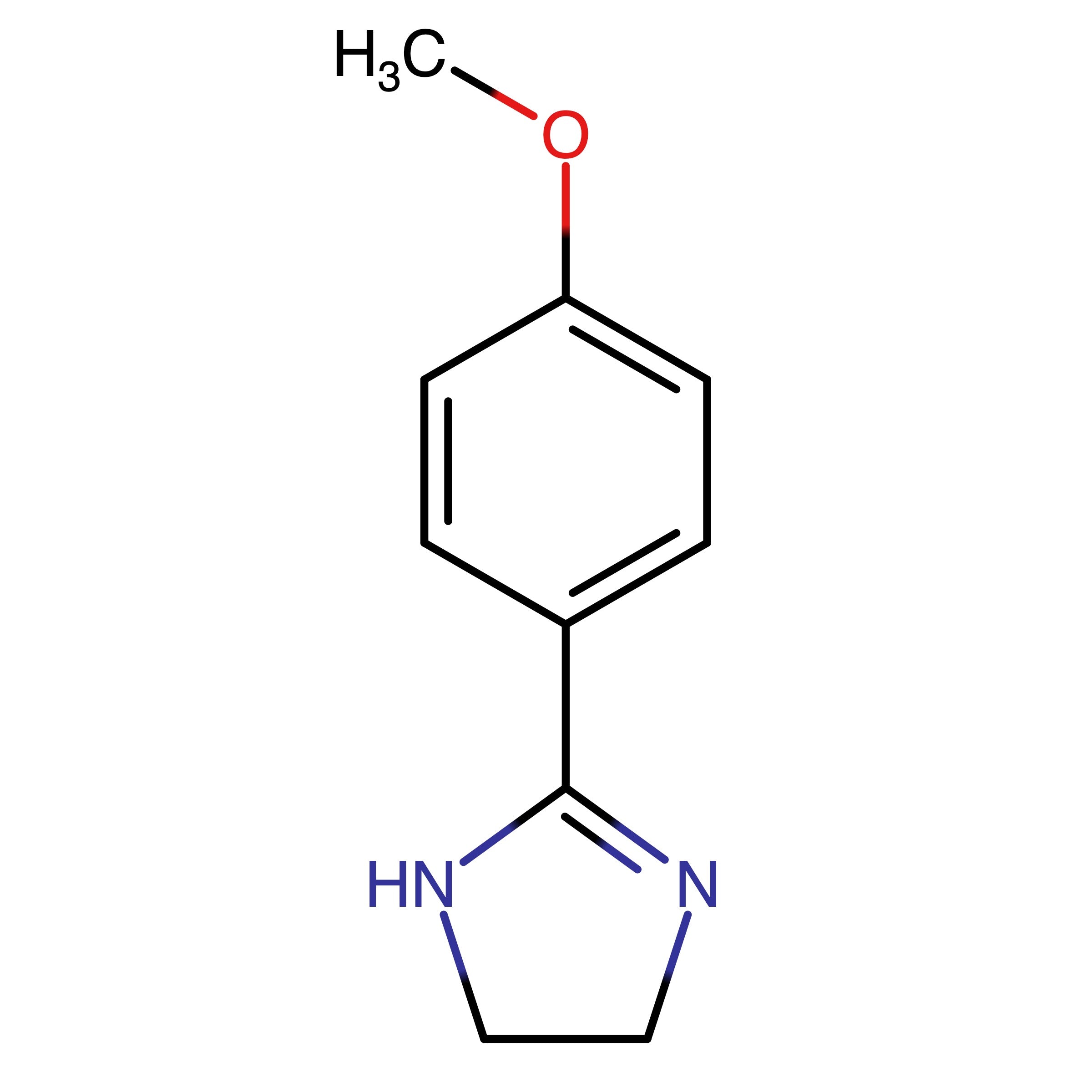 CAS 6302-84-7 | 4,5-Dihydro-2-(4-methoxyphenyl)-1H-imidazole | MFCD01104468