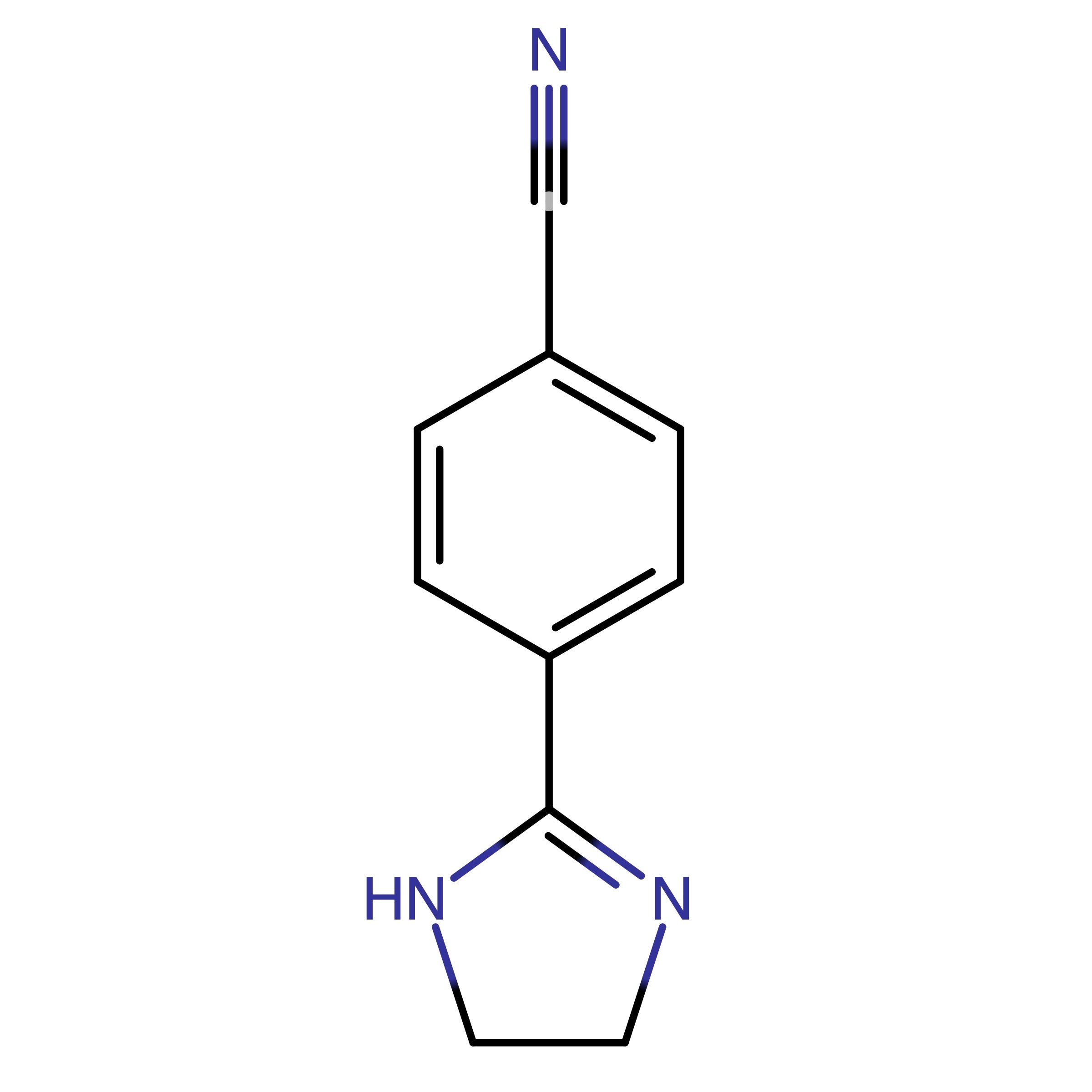 CAS 850786-33-3 | 4-(4,5-Dihydro-1H-imidazol-2-yl)benzonitrile | MFCD13188634