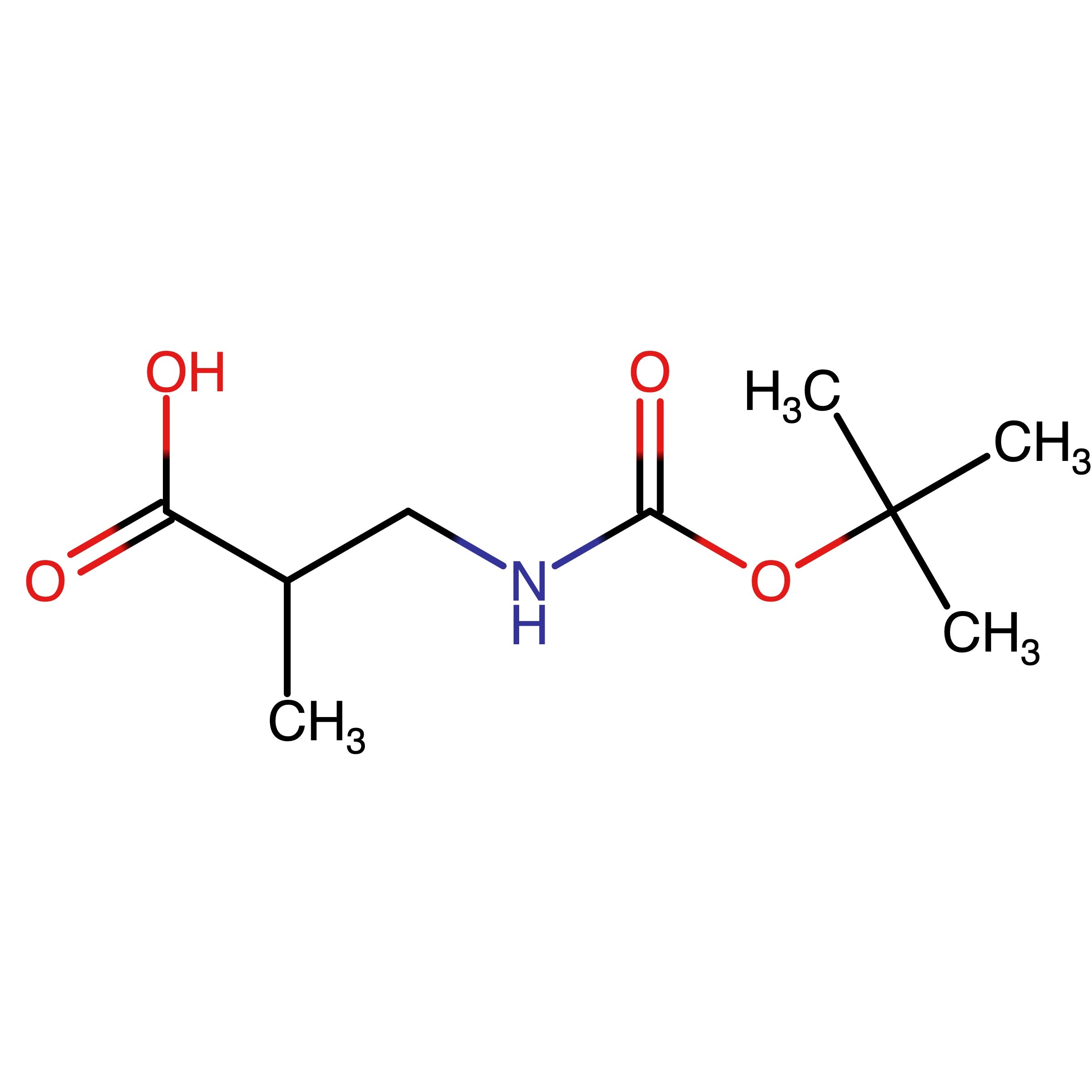 CAS 16948-10-0 | 3-((tert-Butoxycarbonyl)amino)-2-methylpropanoic acid | MFCD02094137