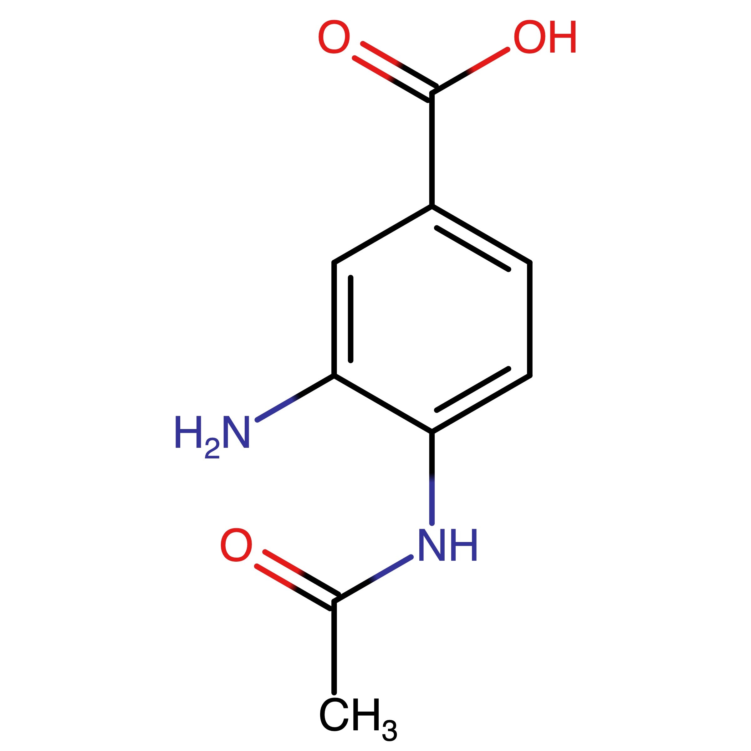 CAS 53484-10-9 | 4-(Acetylamino)-3-aminobenzoic acid