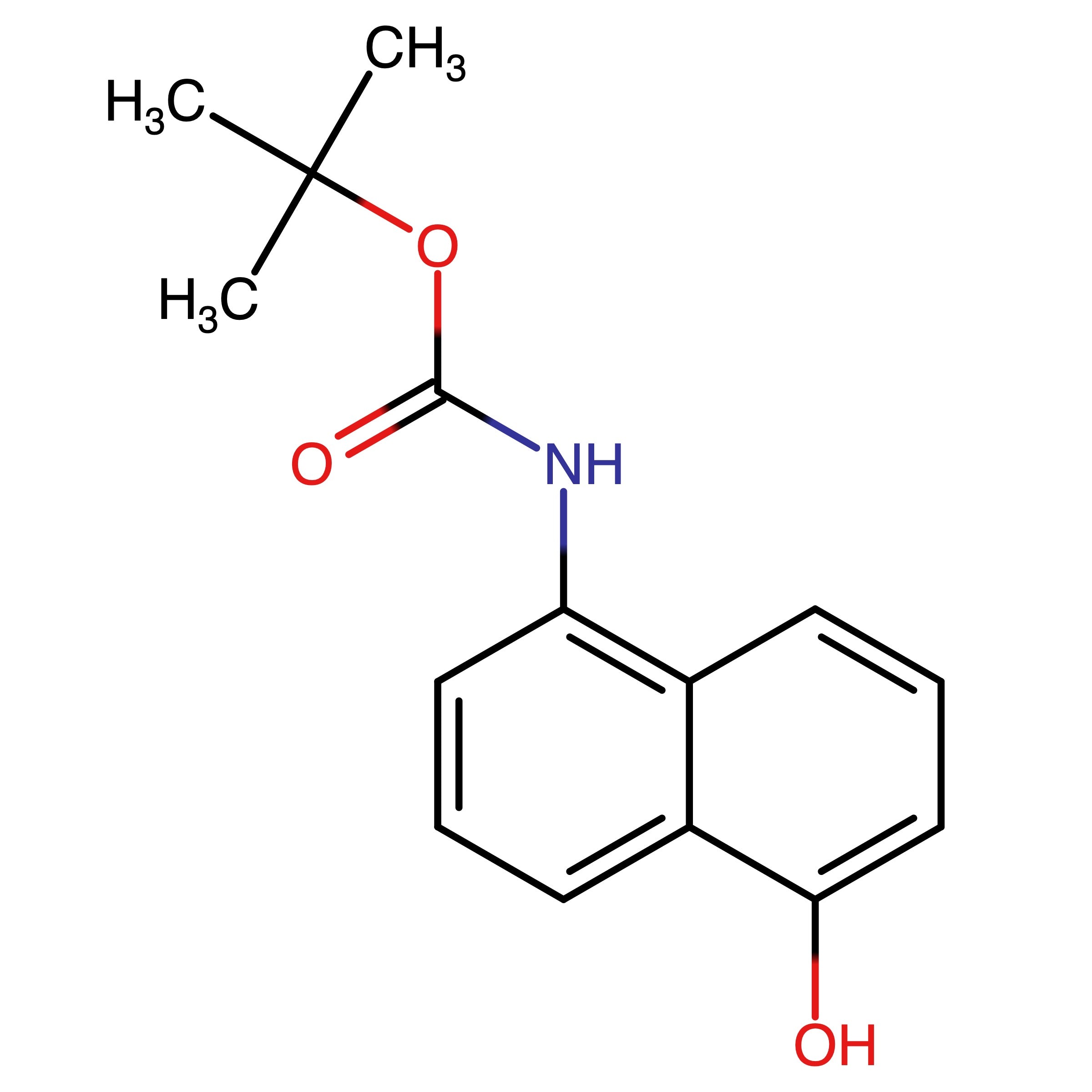 CAS 848086-82-8 | tert-Butyl (5-hydroxynaphthalen-1-yl)carbamate | MFCD21170189