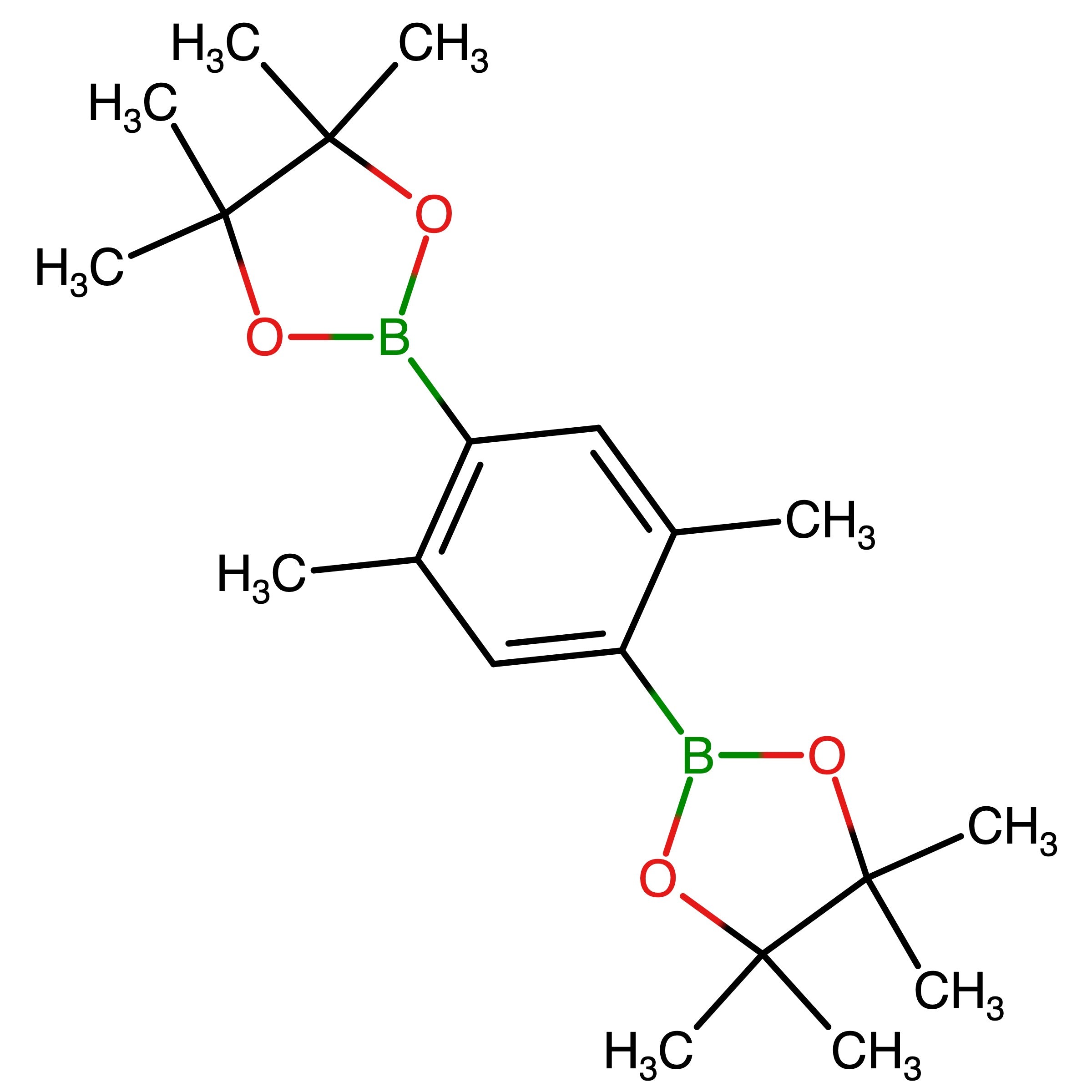 CAS 303006-89-5 | 2,2'-(2,5-Dimethyl-1,4-phenylene)bis(4,4,5,5-tetramethyl-1,3,2-dioxaborolane) | MFCD11855970