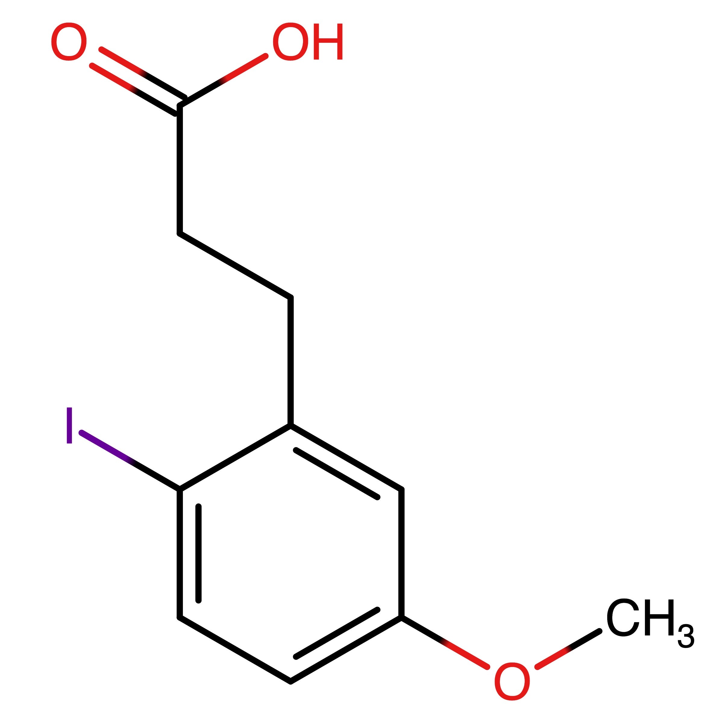 CAS 99254-50-9 | 2-Iodo-5-methoxybenzenepropanoic acid