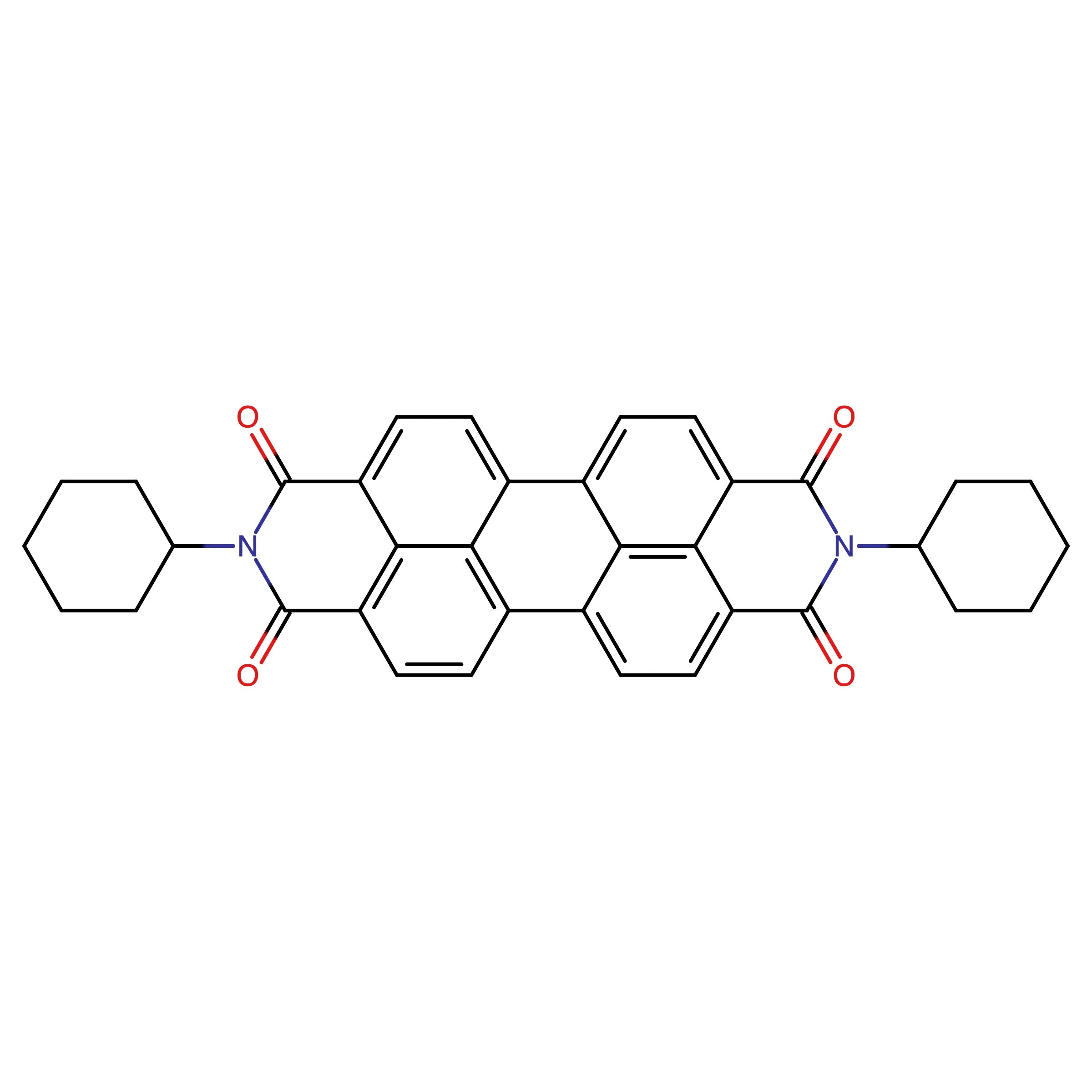 CAS 41572-86-5 | 2,9-dicyclohexylanthra[2,1,9-def:6,5,10-d'e'f']diisoquinoline-1,3,8,10(2H,9H)-tetraone | MFCD00799276