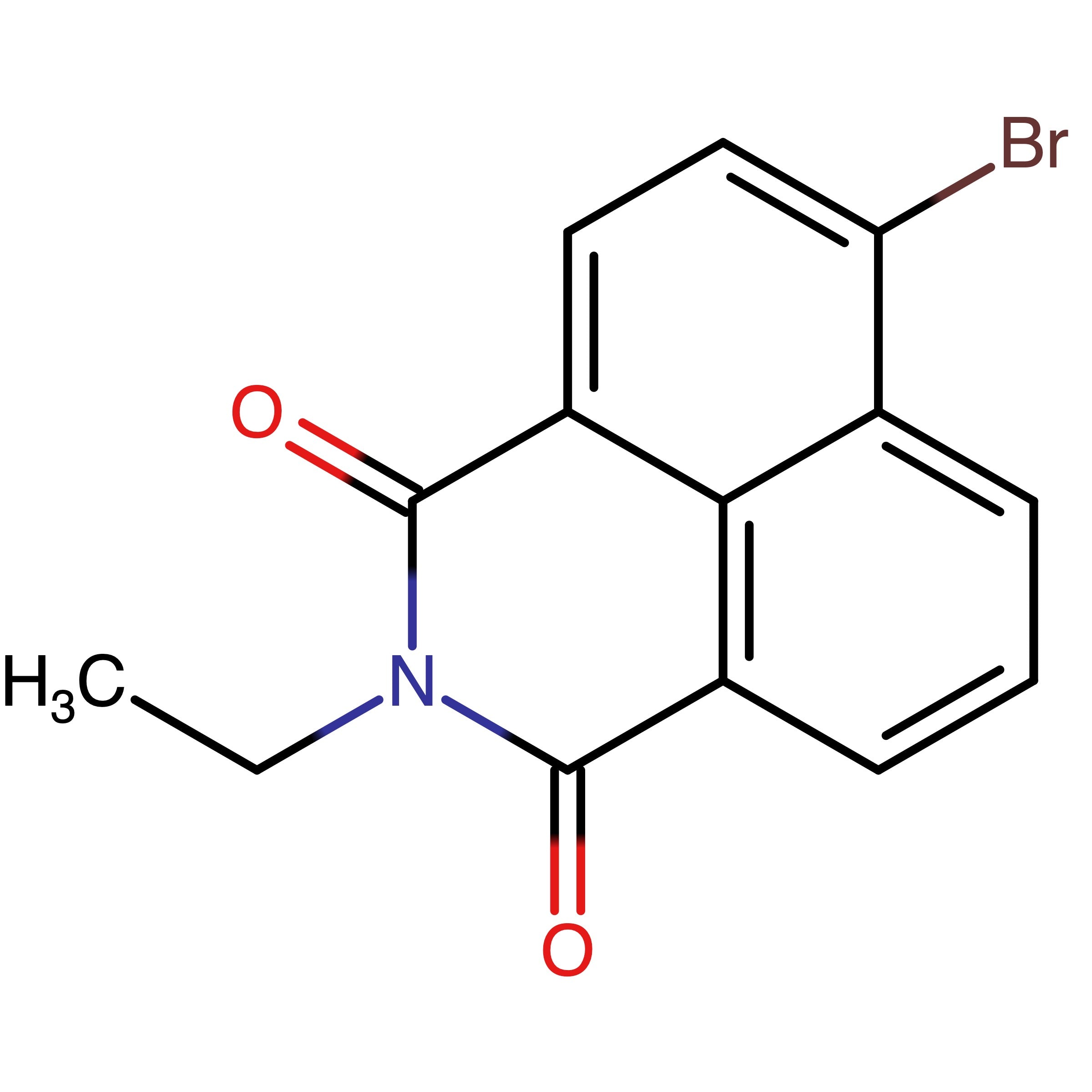 CAS 100874-09-7 | 6-Bromo-2-ethyl-1H-benzo[de]isoquinoline-1,3(2H)-dione | MFCD00446027