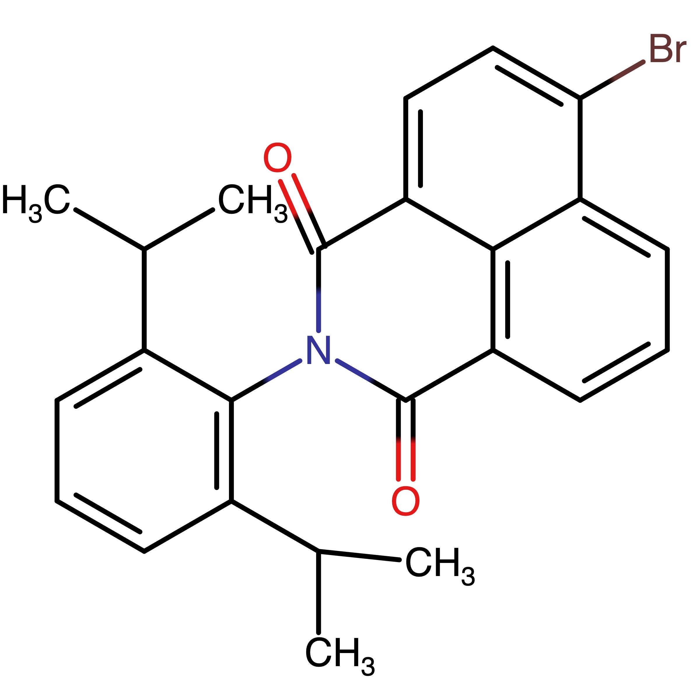 CAS 187536-93-2 | 6-bromo-2-(2,6-diisopropylphenyl)-1H-benzo[de]isoquinoline-1,3(2H)-dione