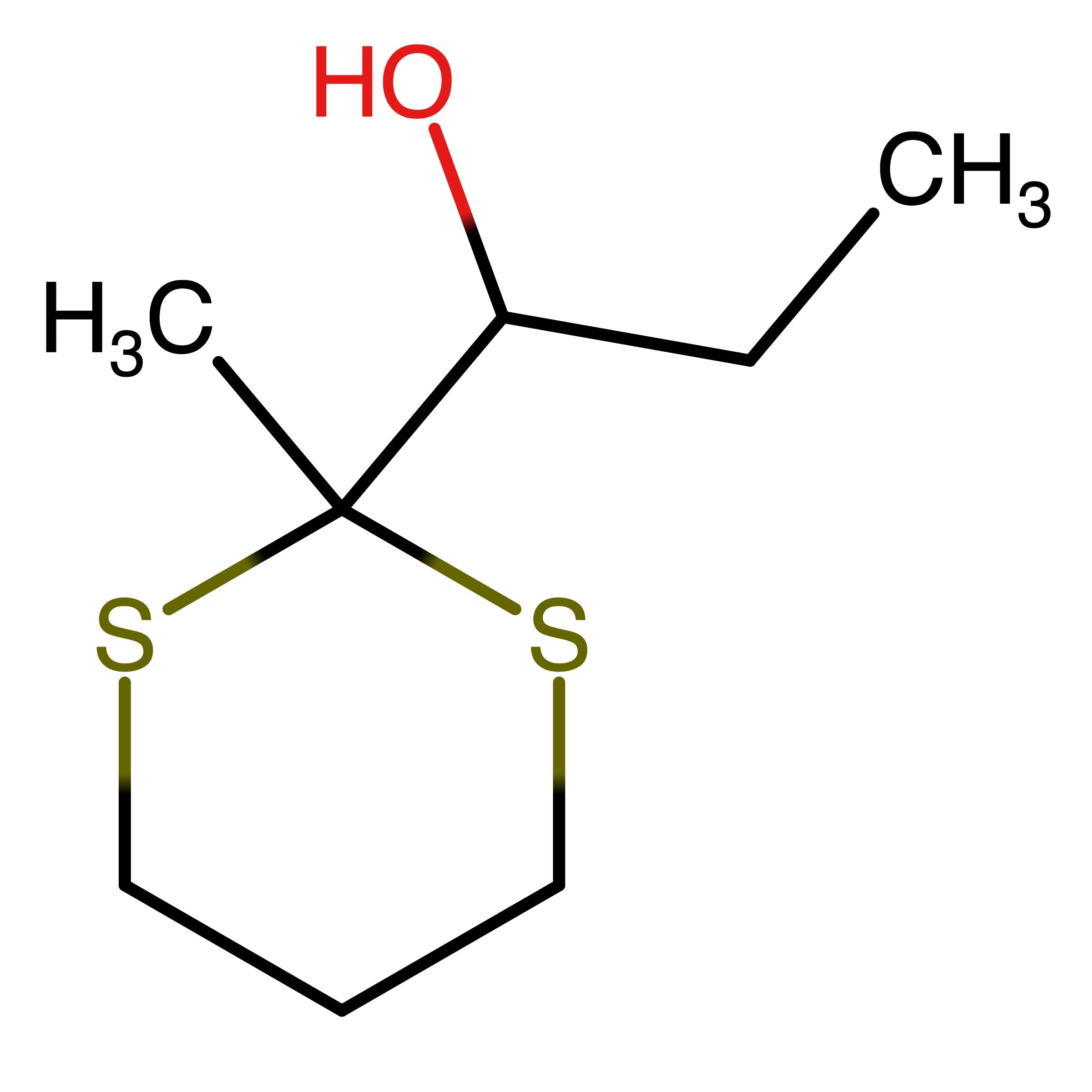 CAS 124004-44-0 | 1-(2-Methyl-1,3-dithian-2-yl)propan-1-ol