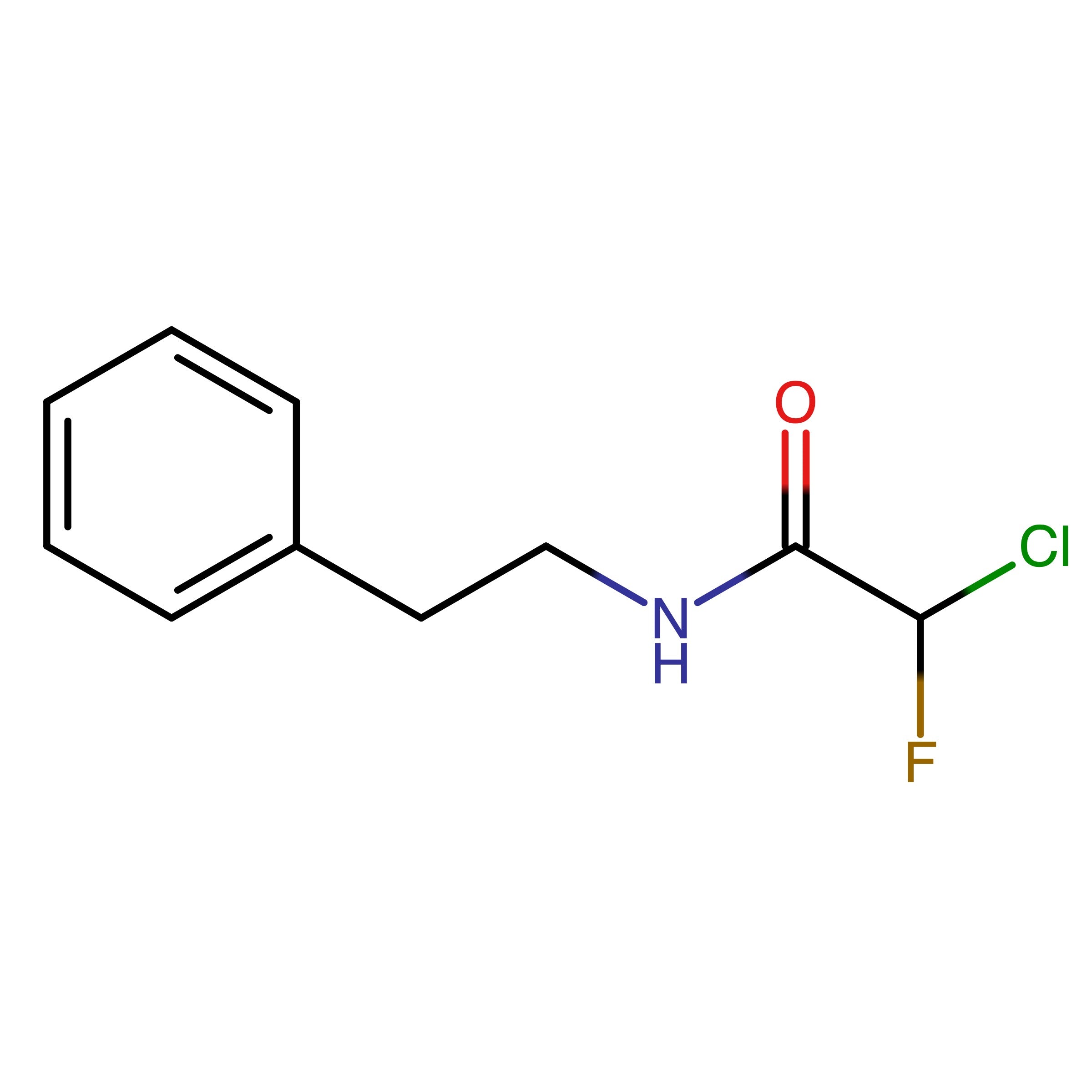 CAS 127500-37-2 | 2-Chloro-2-fluoro-N-(2-phenylethyl)acetamide