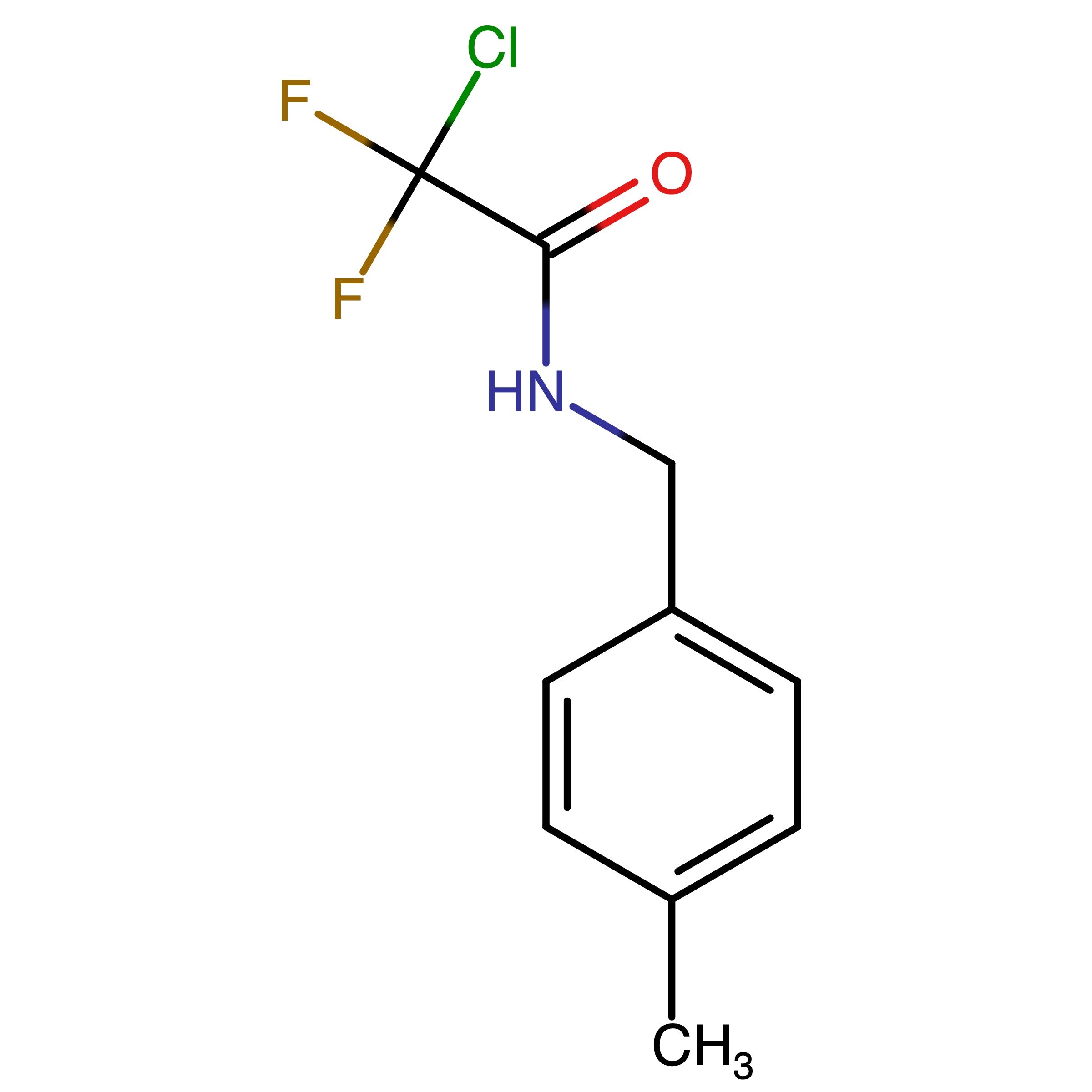 CAS 958643-25-9 | 2-Chloro-2,2-difluoro-N-[(4-methylphenyl)methyl]acetamide