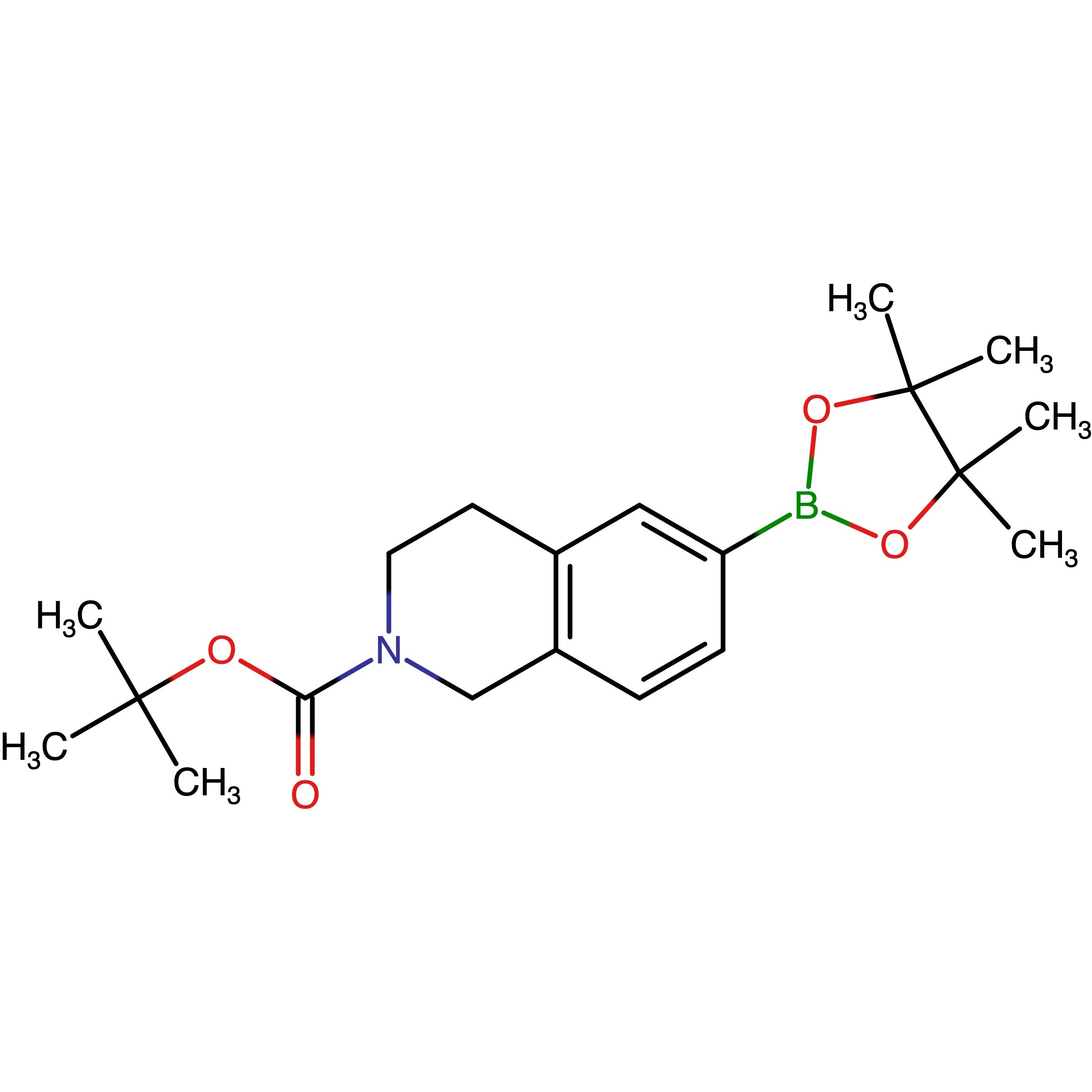 CAS 893566-72-8 | tert-Butyl 6-(4,4,5,5-tetramethyl-1,3,2-dioxaborolan-2-yl)-3,4-dihydroisoquinoline-2(1H)-carboxylate | MFCD11044669