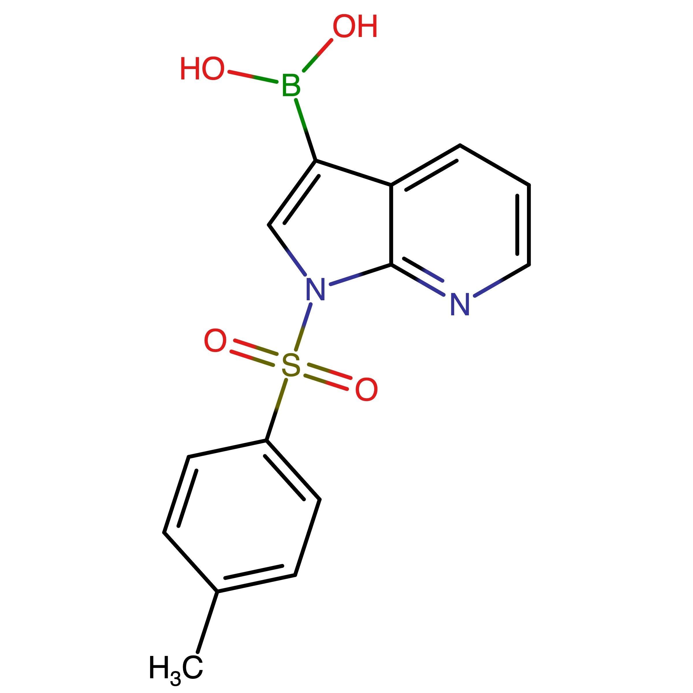CAS 882562-39-2 | (1-Tosyl-1H-pyrrolo[2,3-b]pyridin-3-yl)boronic acid | MFCD10696634