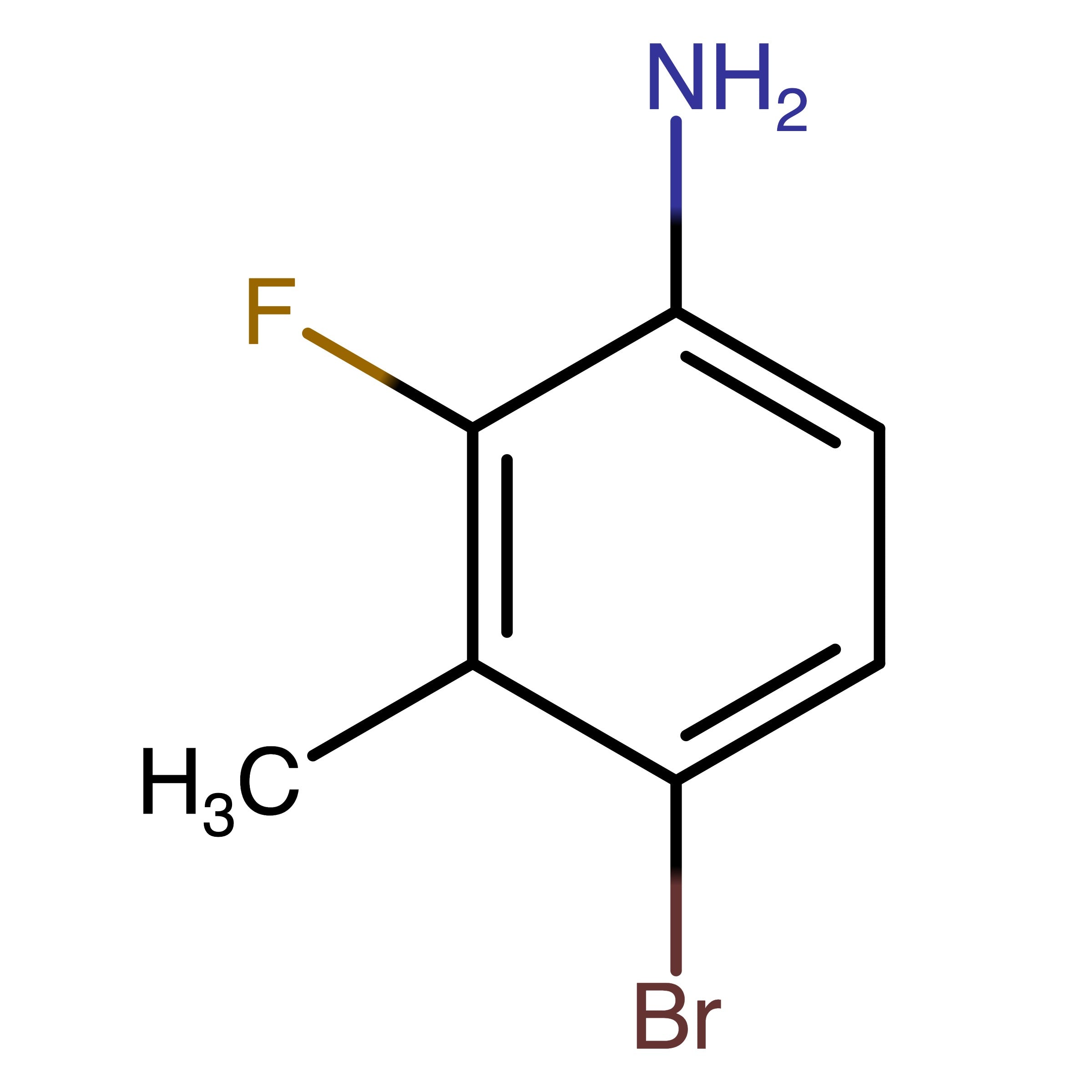 CAS 1540204-53-2 | 4-Bromo-2-fluoro-3-methylaniline | MFCD26687842