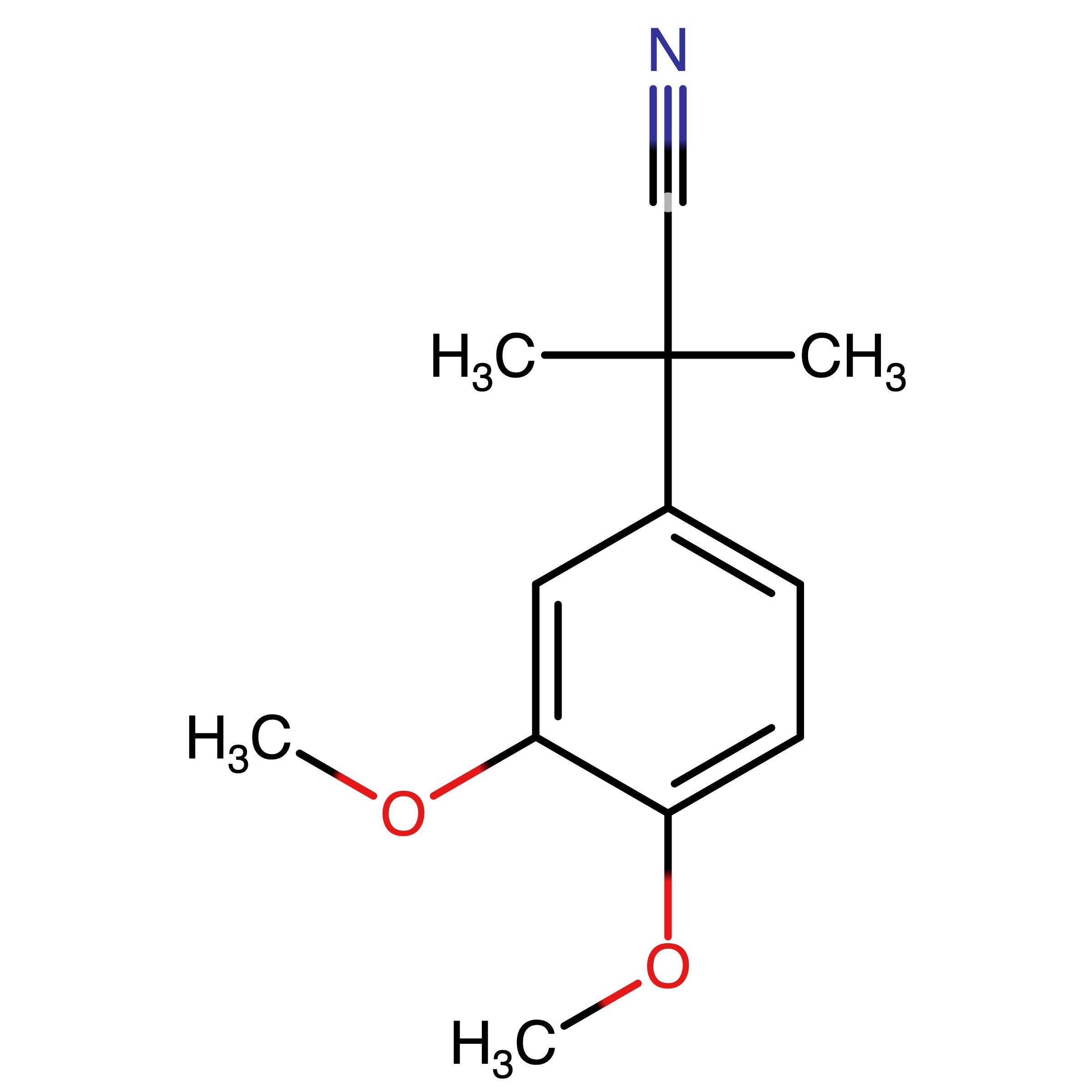 CAS 23023-16-7 | 2-(3,4-Dimethoxyphenyl)-2-methylpropanenitrile | MFCD11036594