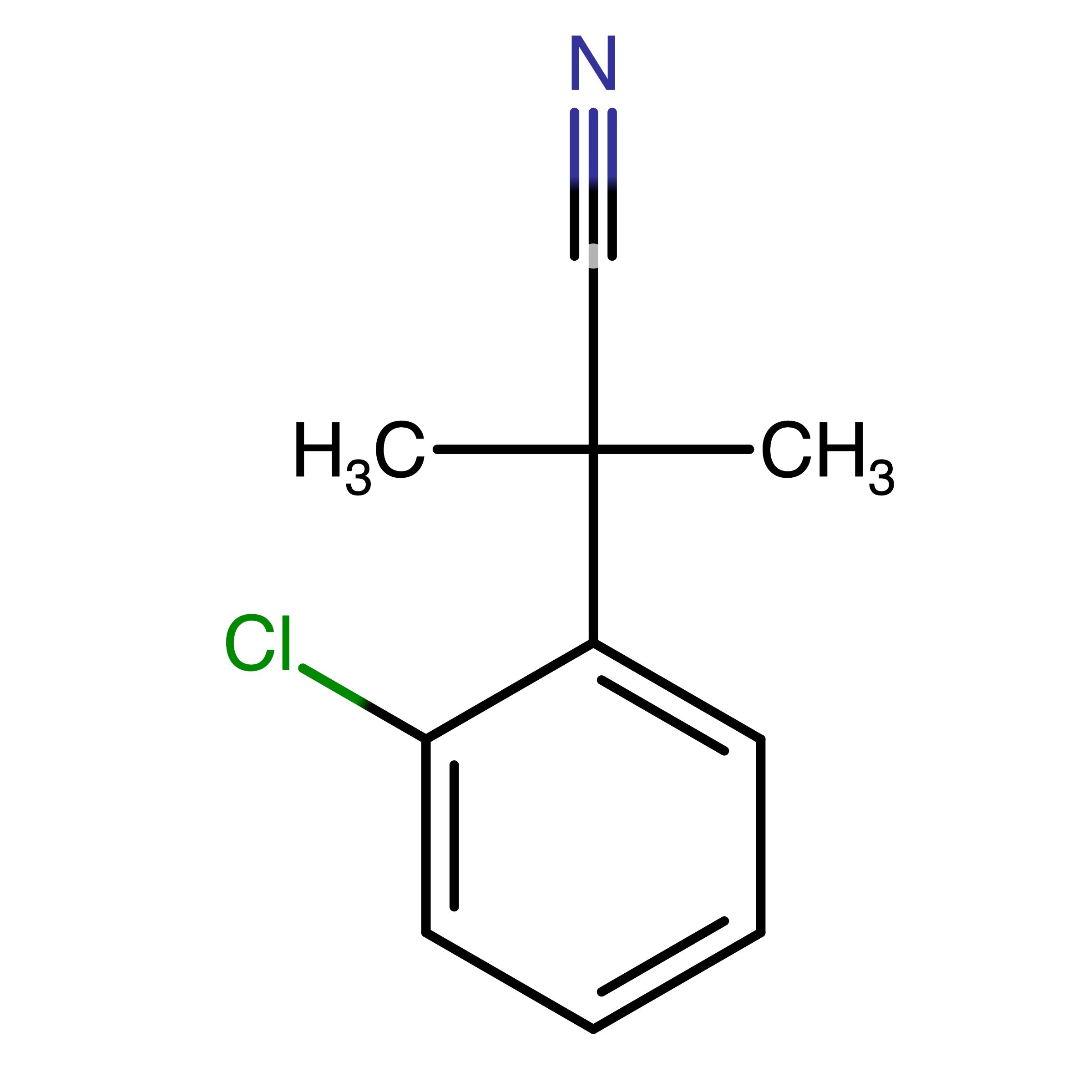 CAS 69849-08-7 | 2-(2-Chlorophenyl)-2-methylpropanenitrile | MFCD11036574