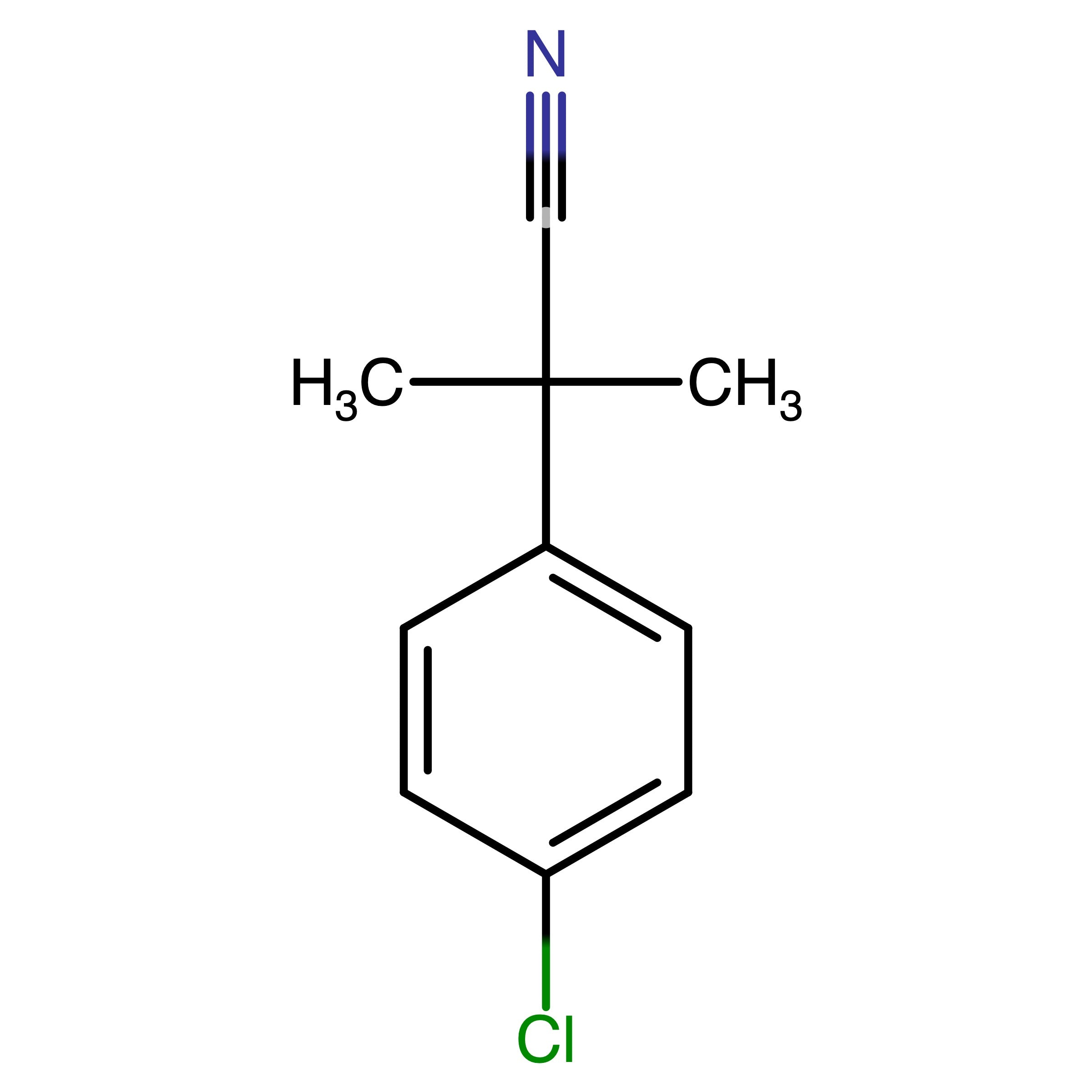 CAS 30568-32-2 | 2-(4-Chlorophenyl)-2-methylpropanenitrile | MFCD11036581