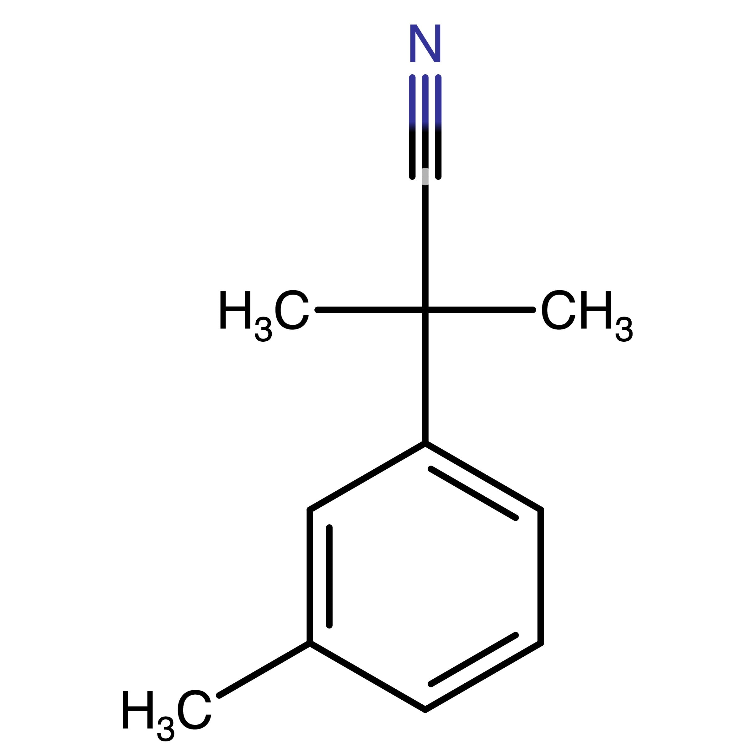 CAS 30568-27-5 | 2-Methyl-2-(m-tolyl)propionitrile | MFCD11036607