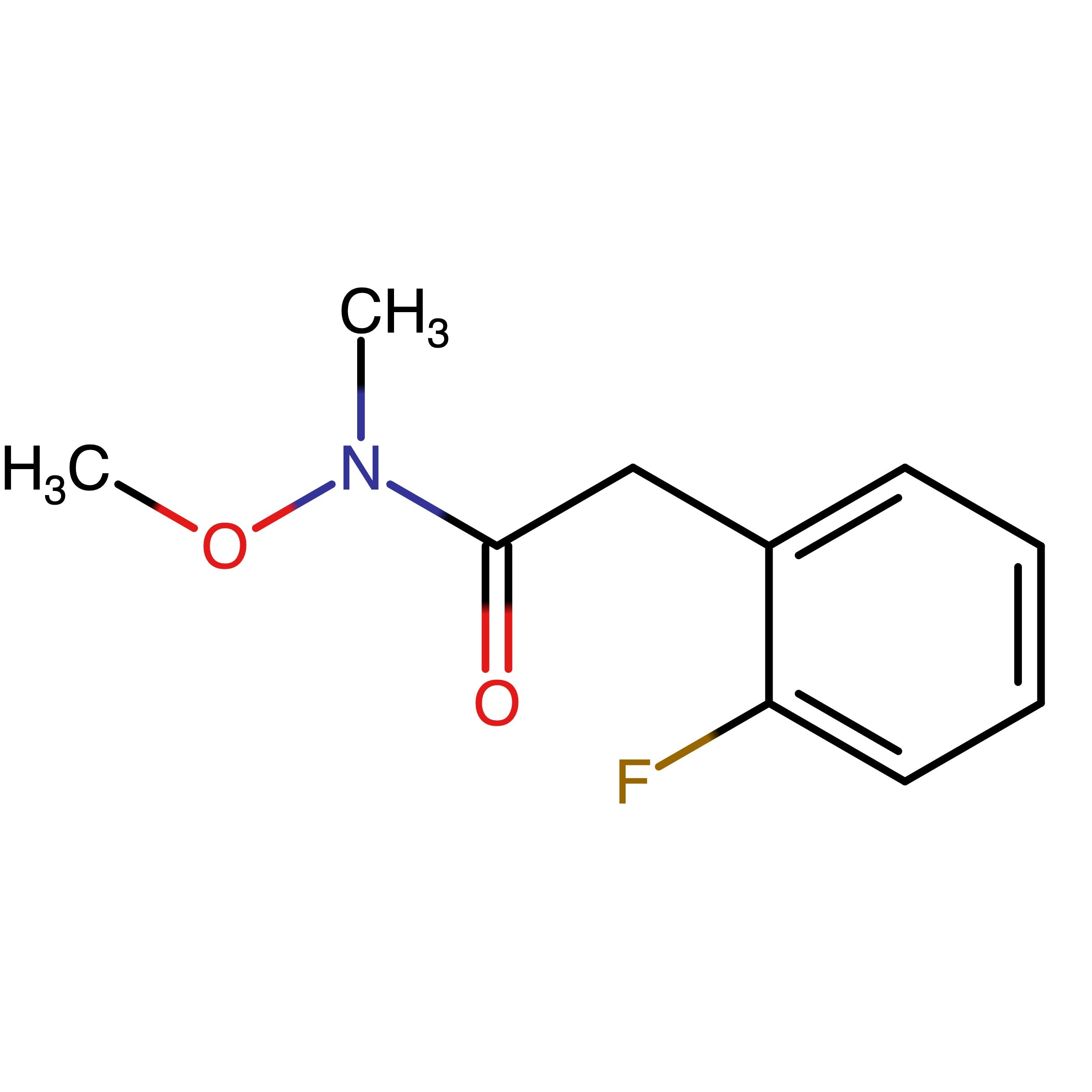 CAS 946402-23-9 | 2-Fluoro-N-methoxy-N-methylbenzeneacetamide
