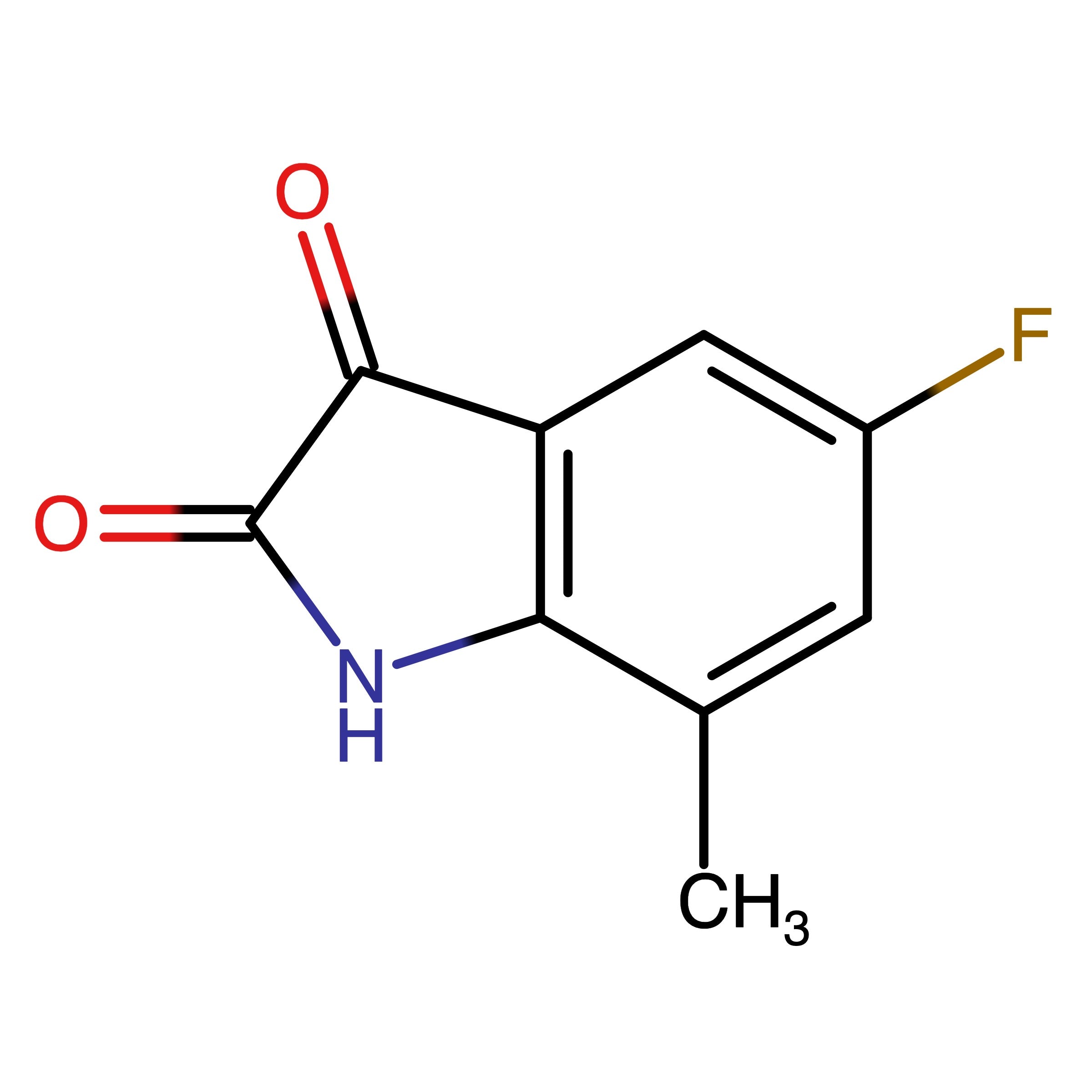 CAS 749240-57-1 | 5-Fluoro-7-methylisatin | MFCD06409072