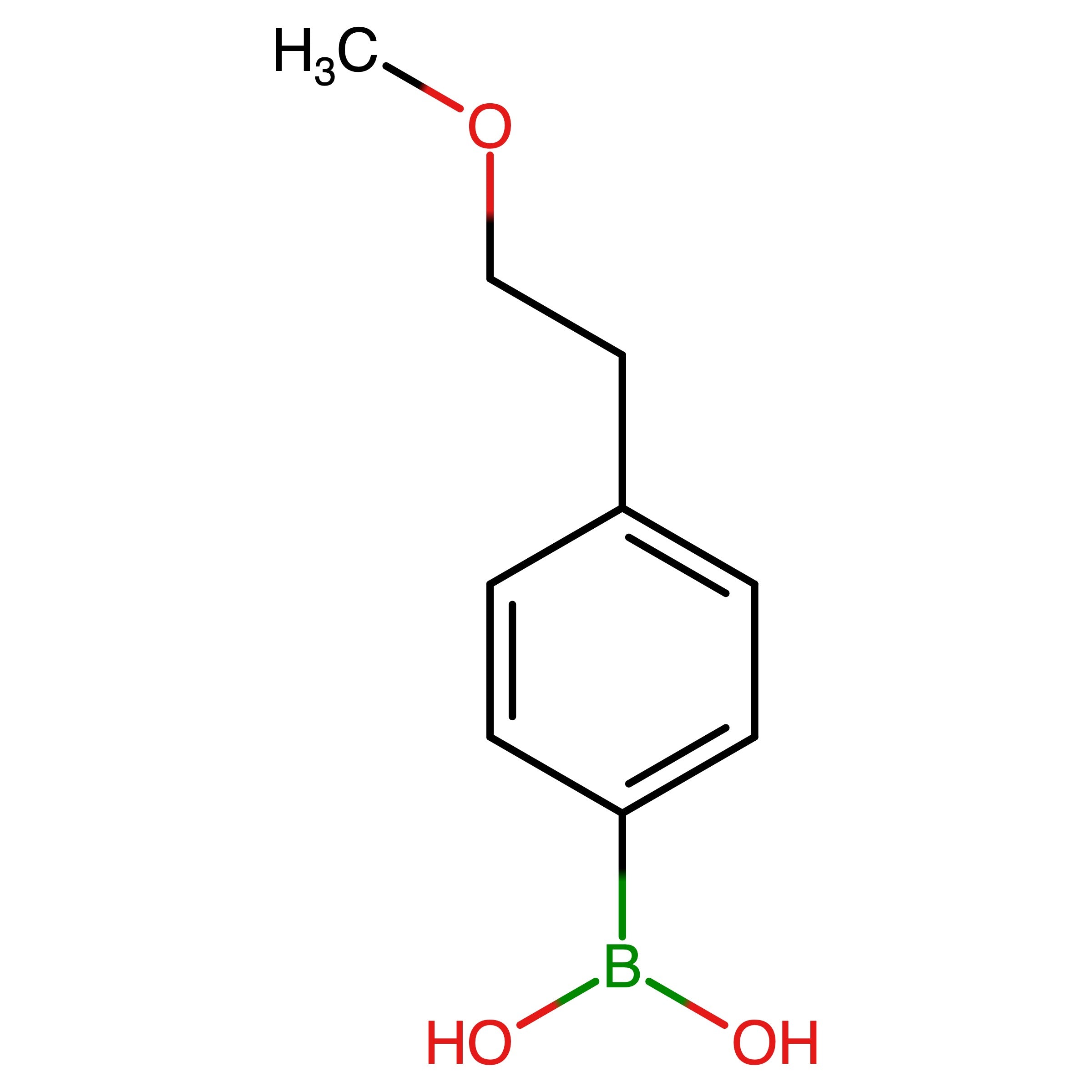CAS 188479-23-4 | [4-(2-methoxyethyl)phenyl]boronic acid | MFCD11183309