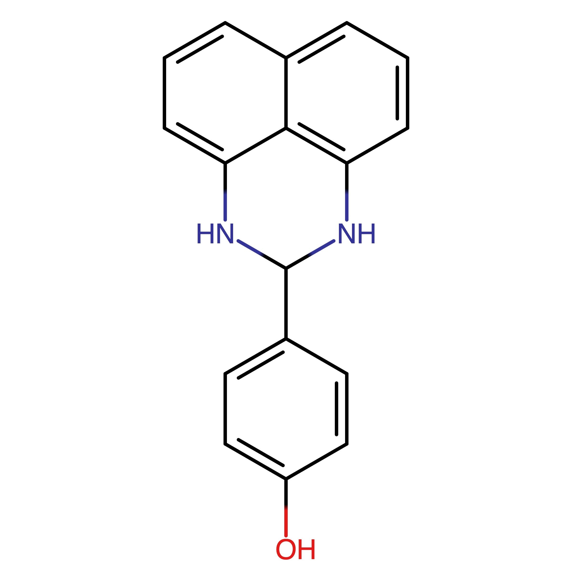 CAS 64573-23-5 | 4-(2,3-Dihydro-1H-perimidin-2-yl)phenol 
