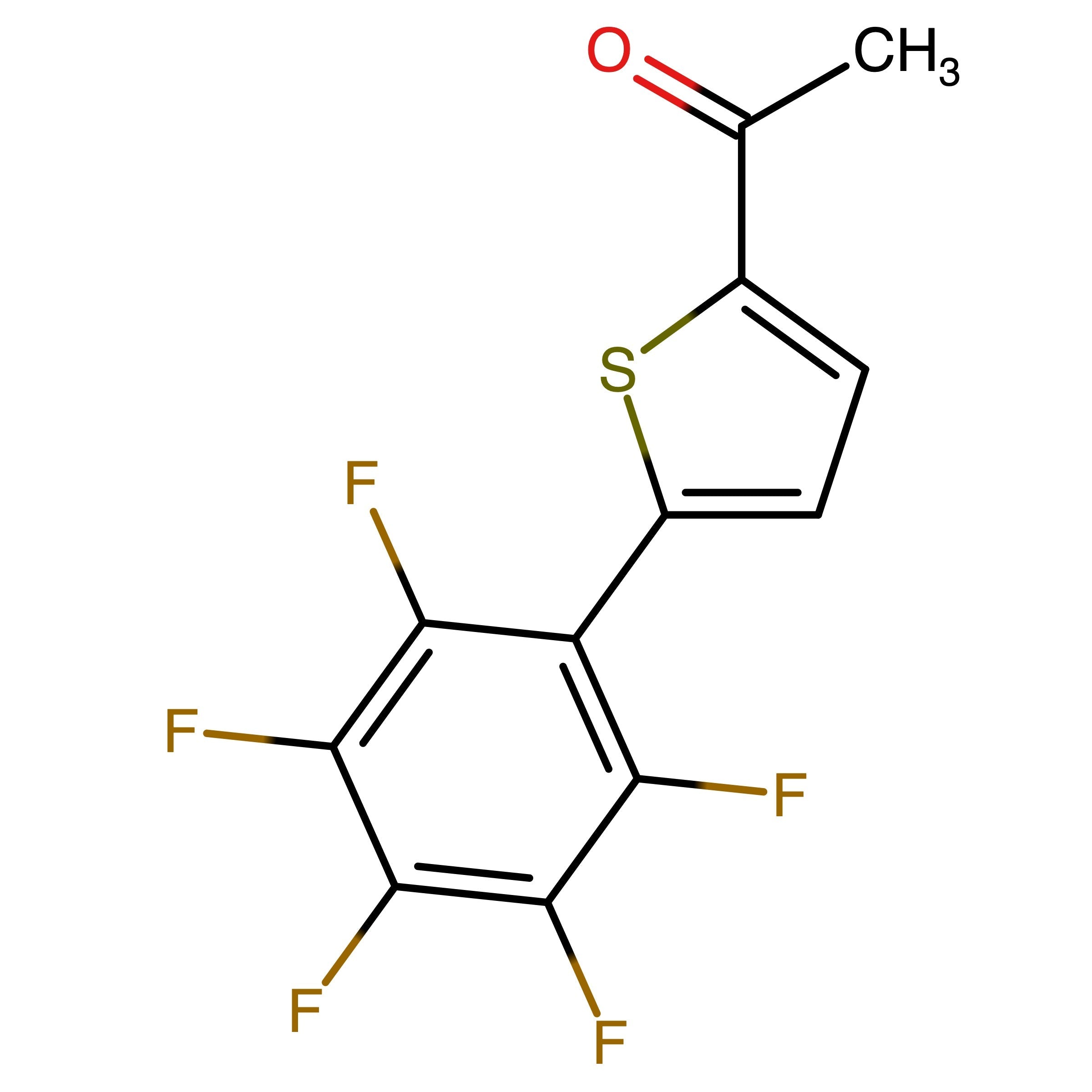CAS 893741-63-4 | 1-[5-(2,3,4,5,6-Pentafluorophenyl)-2-thienyl]ethanone