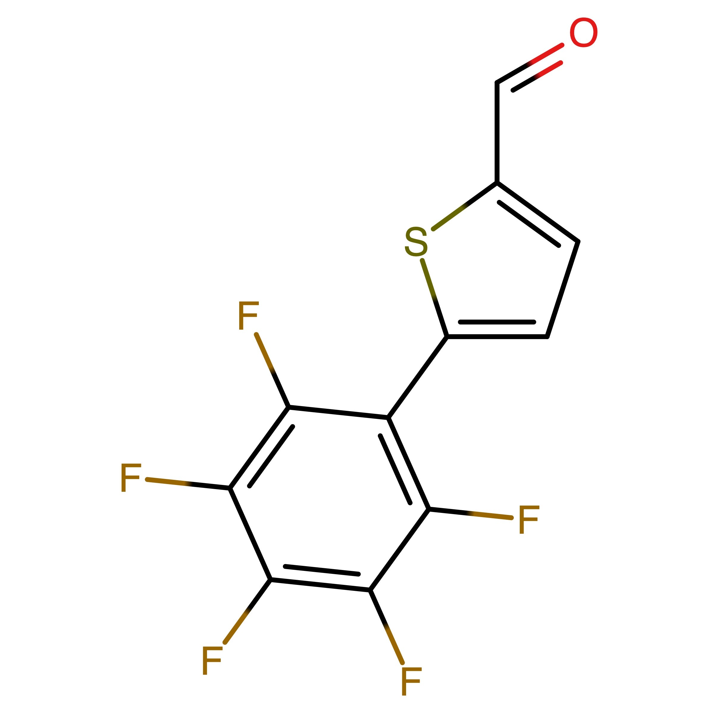 CAS 893738-03-9 | 5-(2,3,4,5,6-Pentafluorophenyl)-2-thiophenecarboxaldehyde