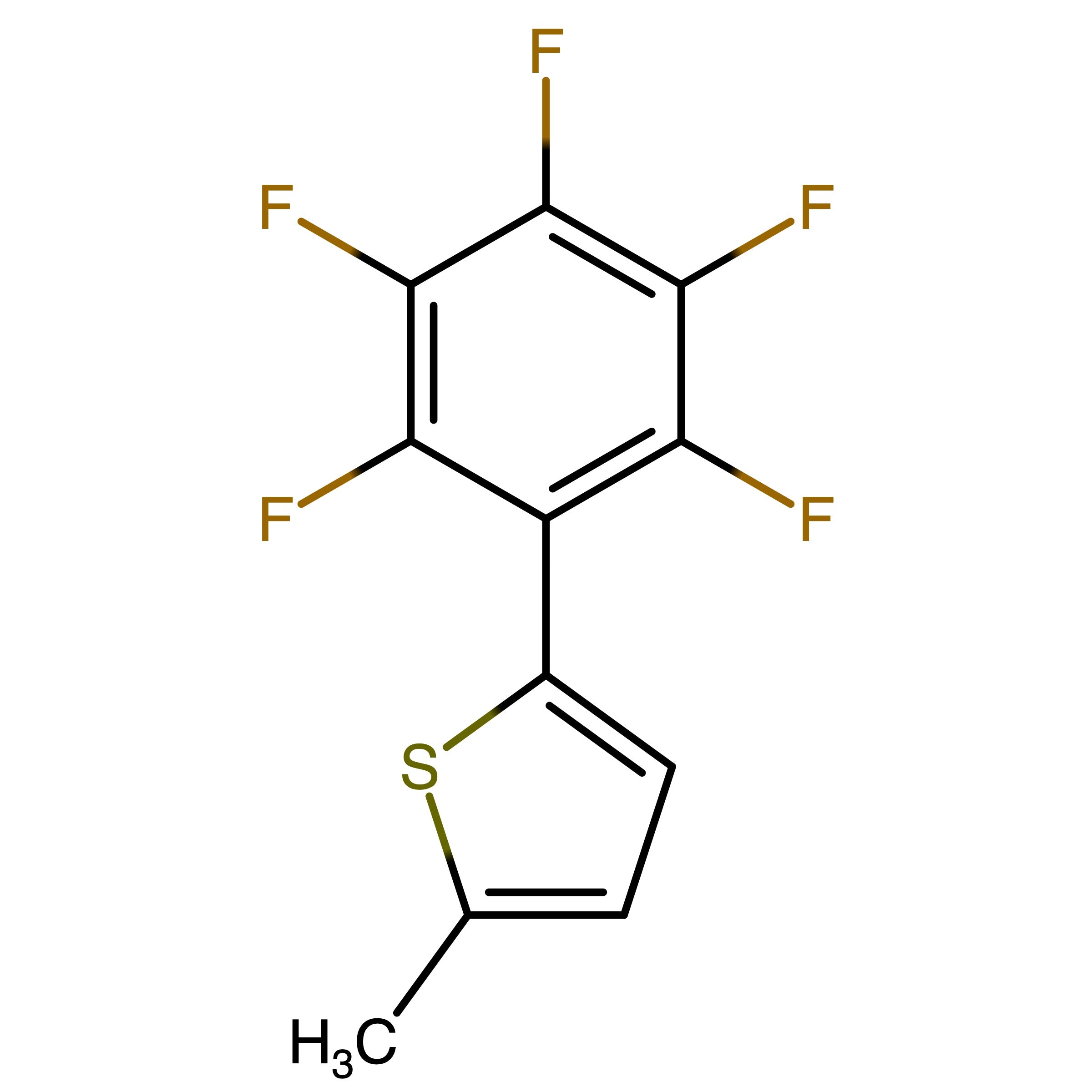 CAS 204191-71-9 | 2-Methyl-5-(2,3,4,5,6-pentafluorophenyl)thiophene