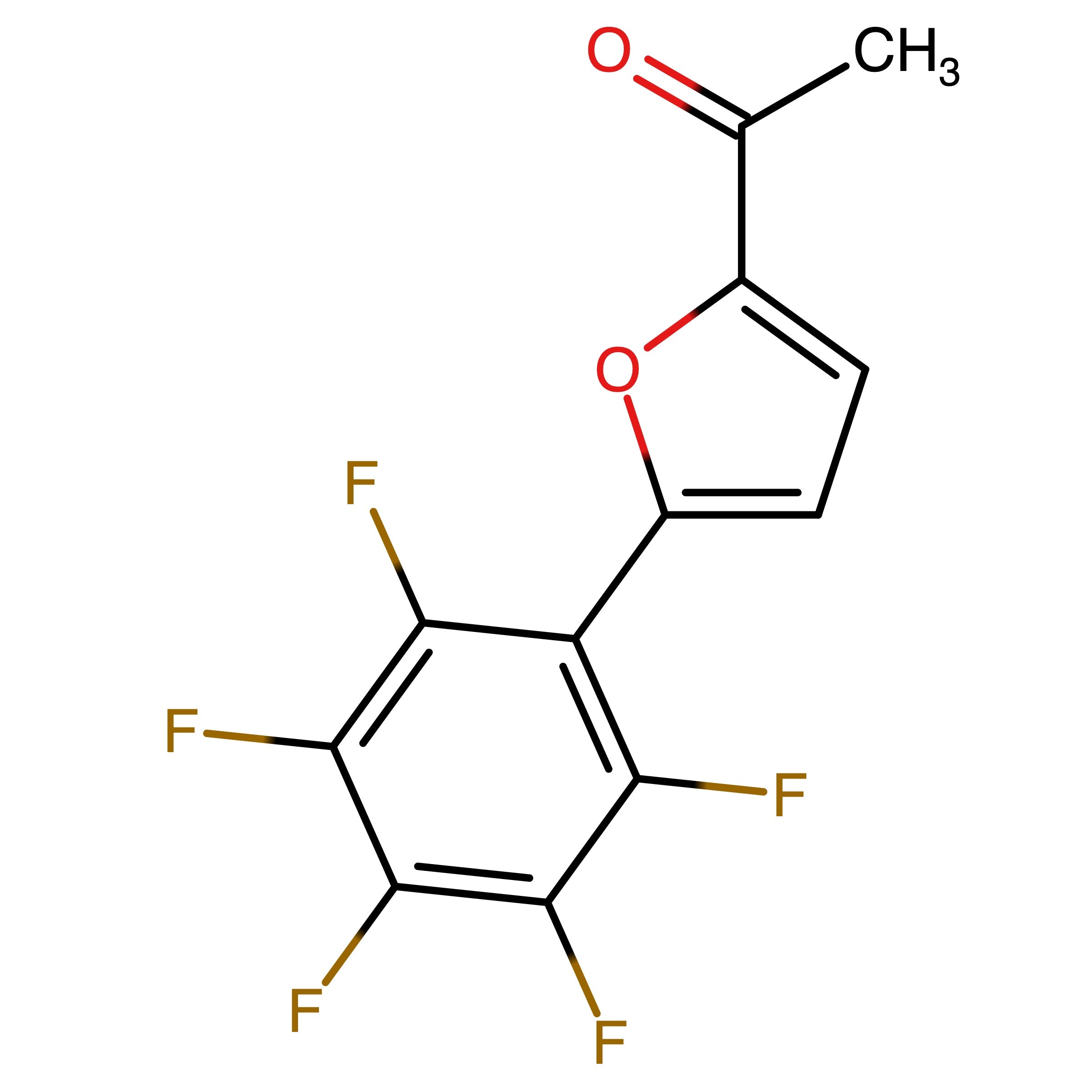 CAS 1244039-14-2 | 1-[5-(2,3,4,5,6-Pentafluorophenyl)-2-furanyl]ethanone