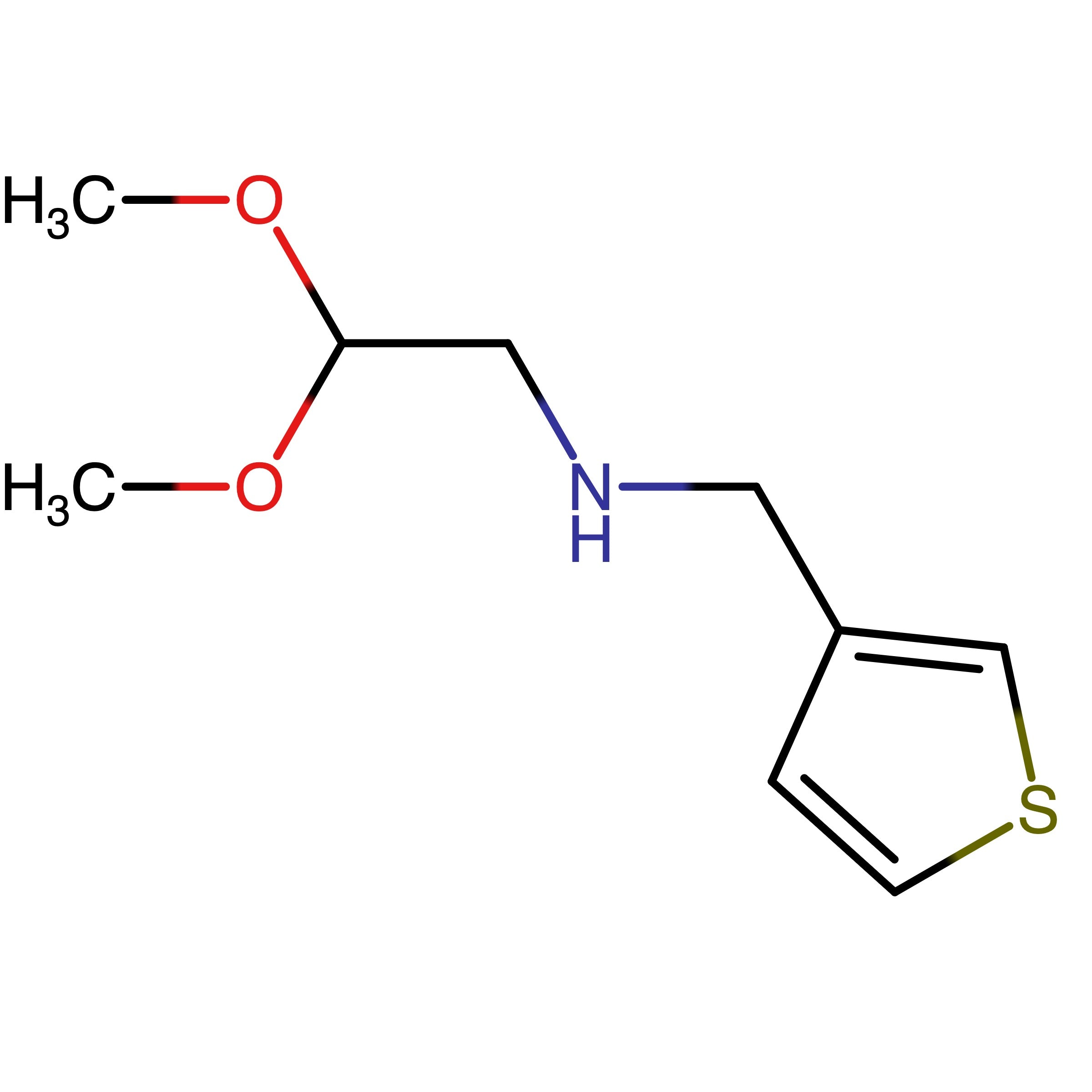 CAS 58754-97-5 | N-(2,2-Dimethoxyethyl)-3-thiophenemethanamine