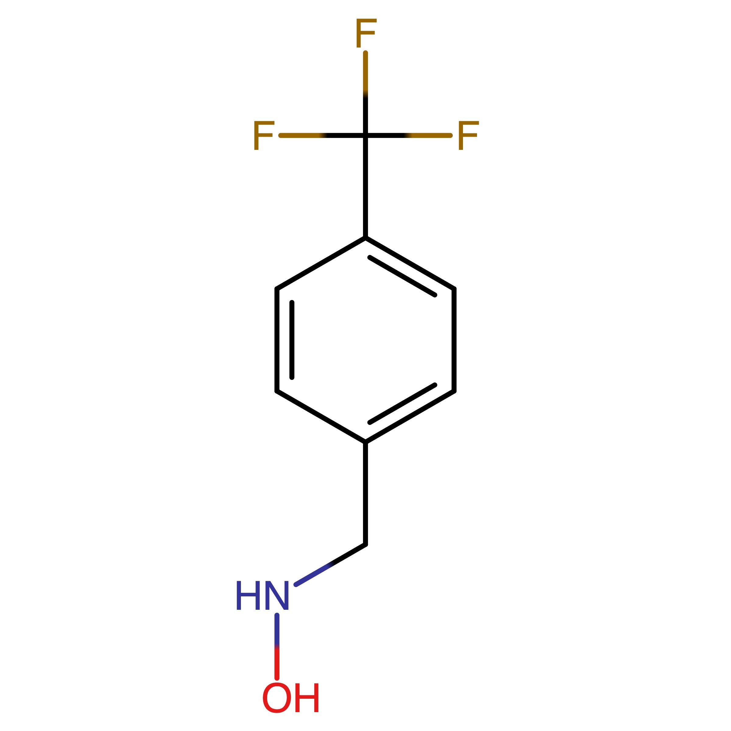 CAS 1318245-25-8 | N-Hydroxy-4-(trifluoromethyl)benzenemethanamine