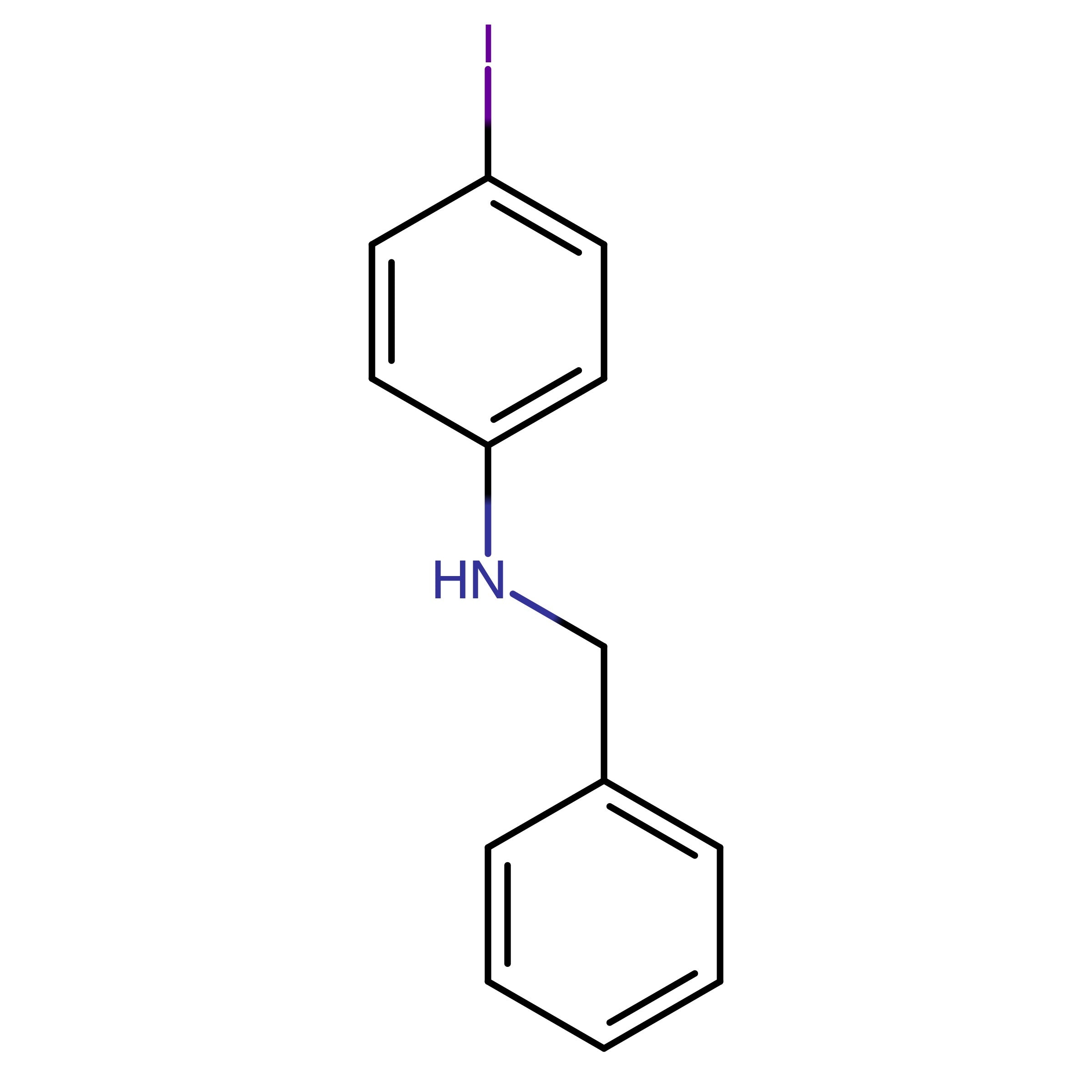 CAS 3526-49-6 | N-(4-Iodophenyl)benzenemethanamine