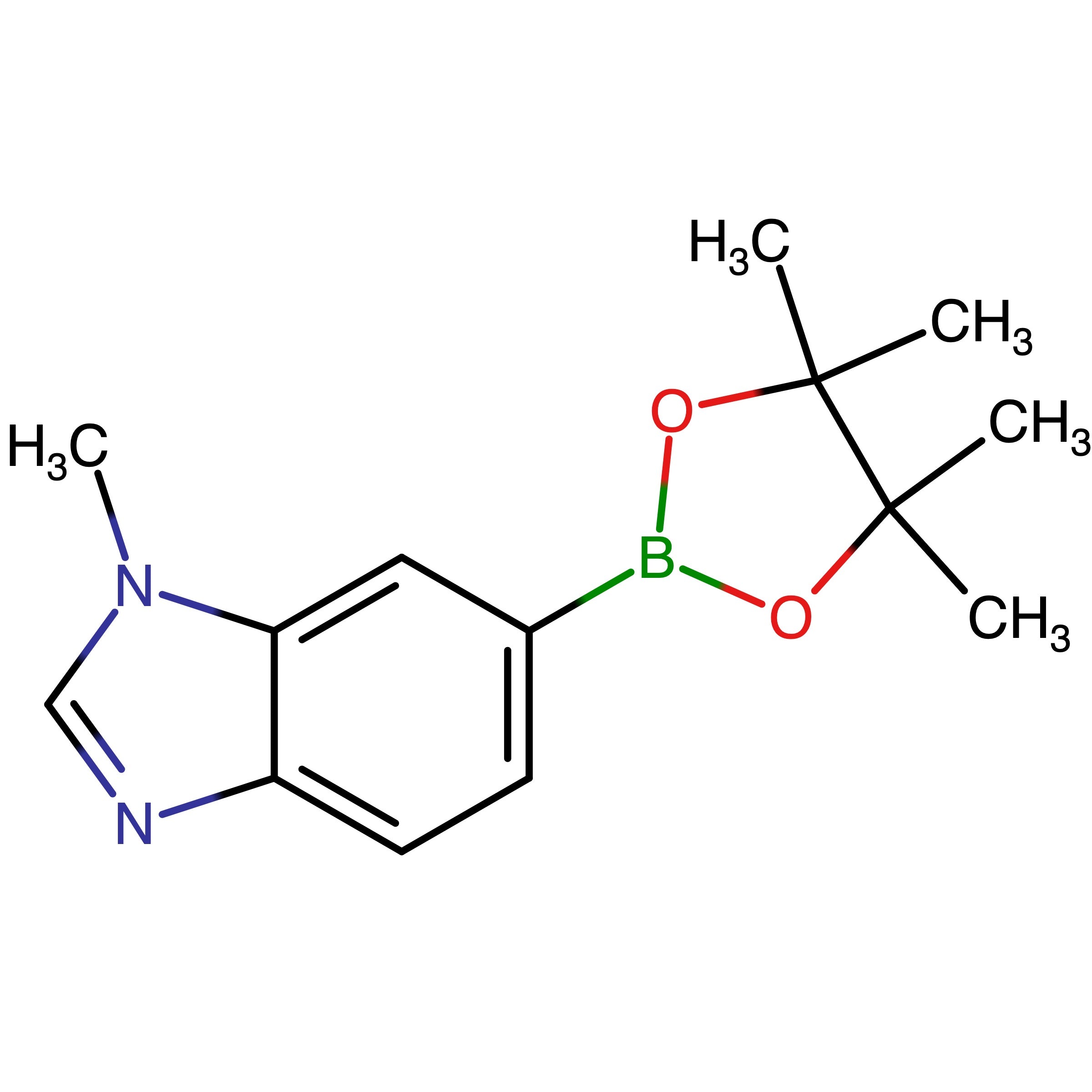 CAS 1107627-01-9 | 1-Methyl-6-(4,4,5,5-tetramethyl-1,3,2-dioxaborolan-2-yl)-1H-benzimidazole | MFCD16995903