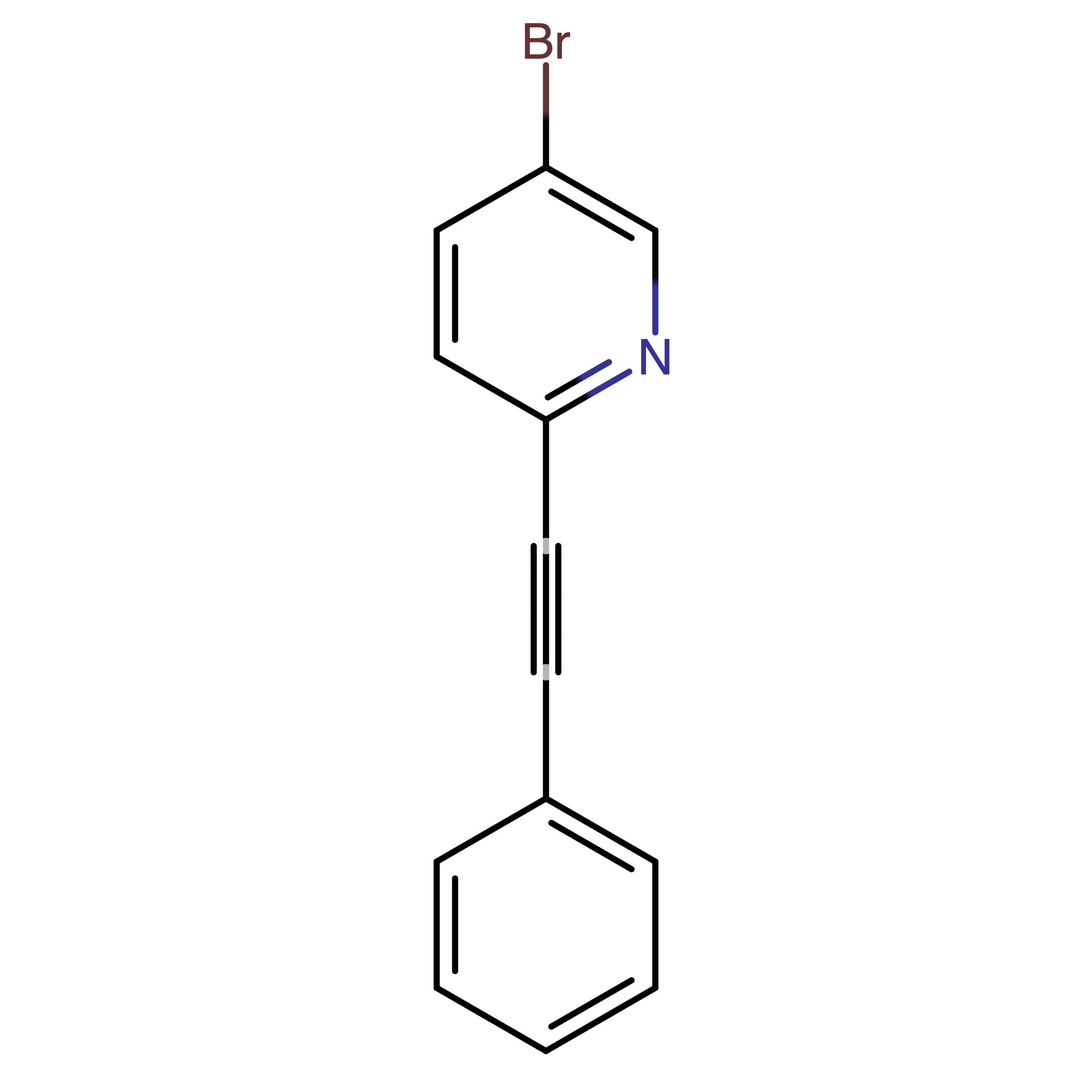 CAS 111770-84-4 | 5-Bromo-2-(2-phenylethynyl)pyridine